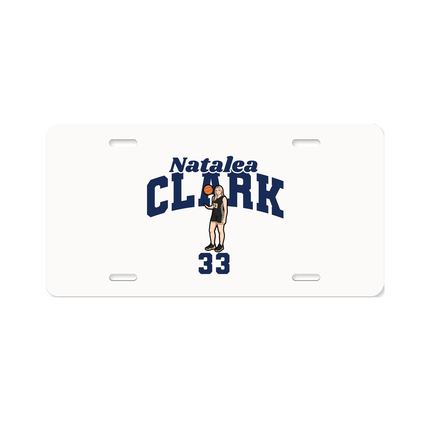 License Plate — Signature Arch in Classic