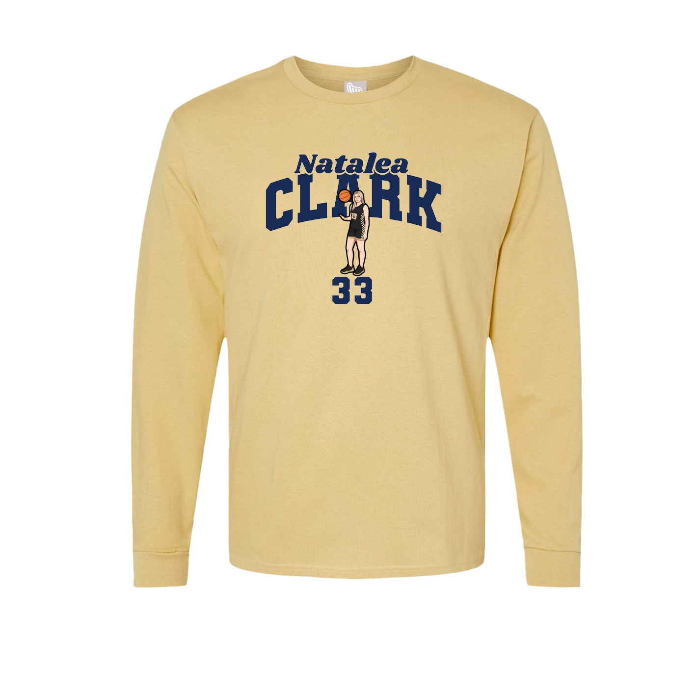 Long Sleeve Tee — Signature Arch in Vegas Gold