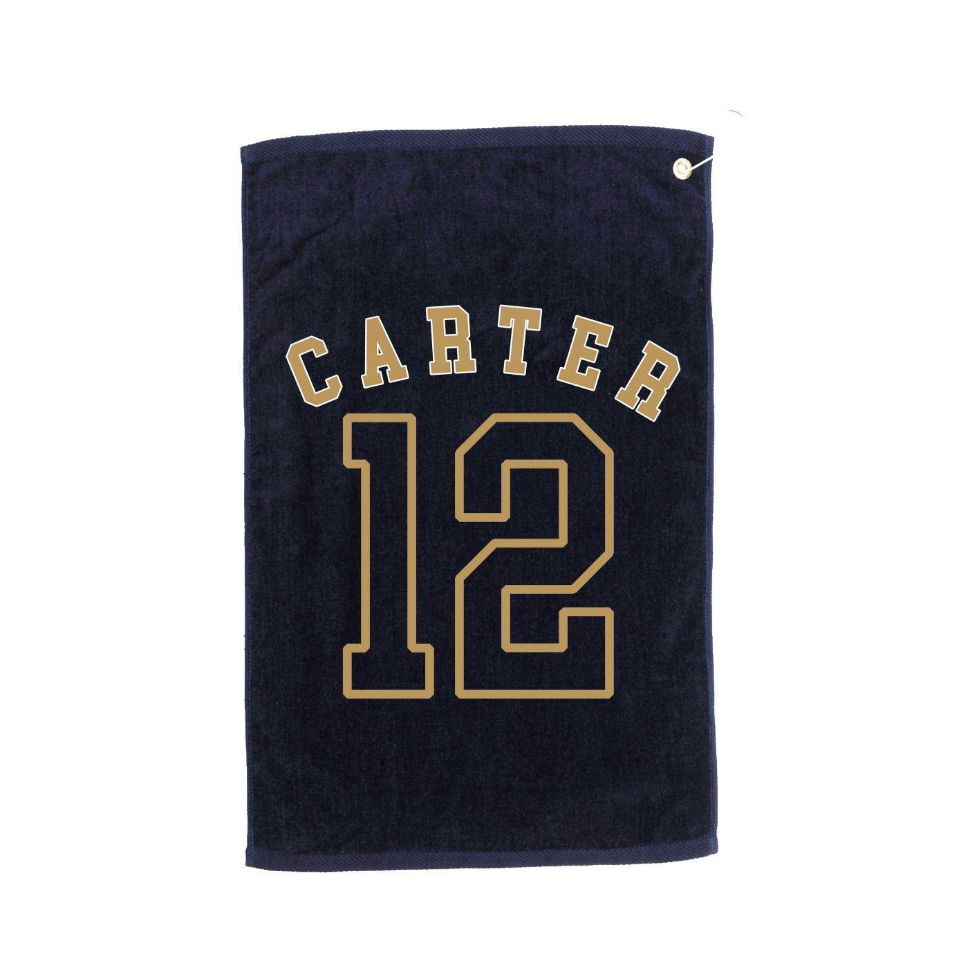 Golf Towel — Shirsey Arch in Navy