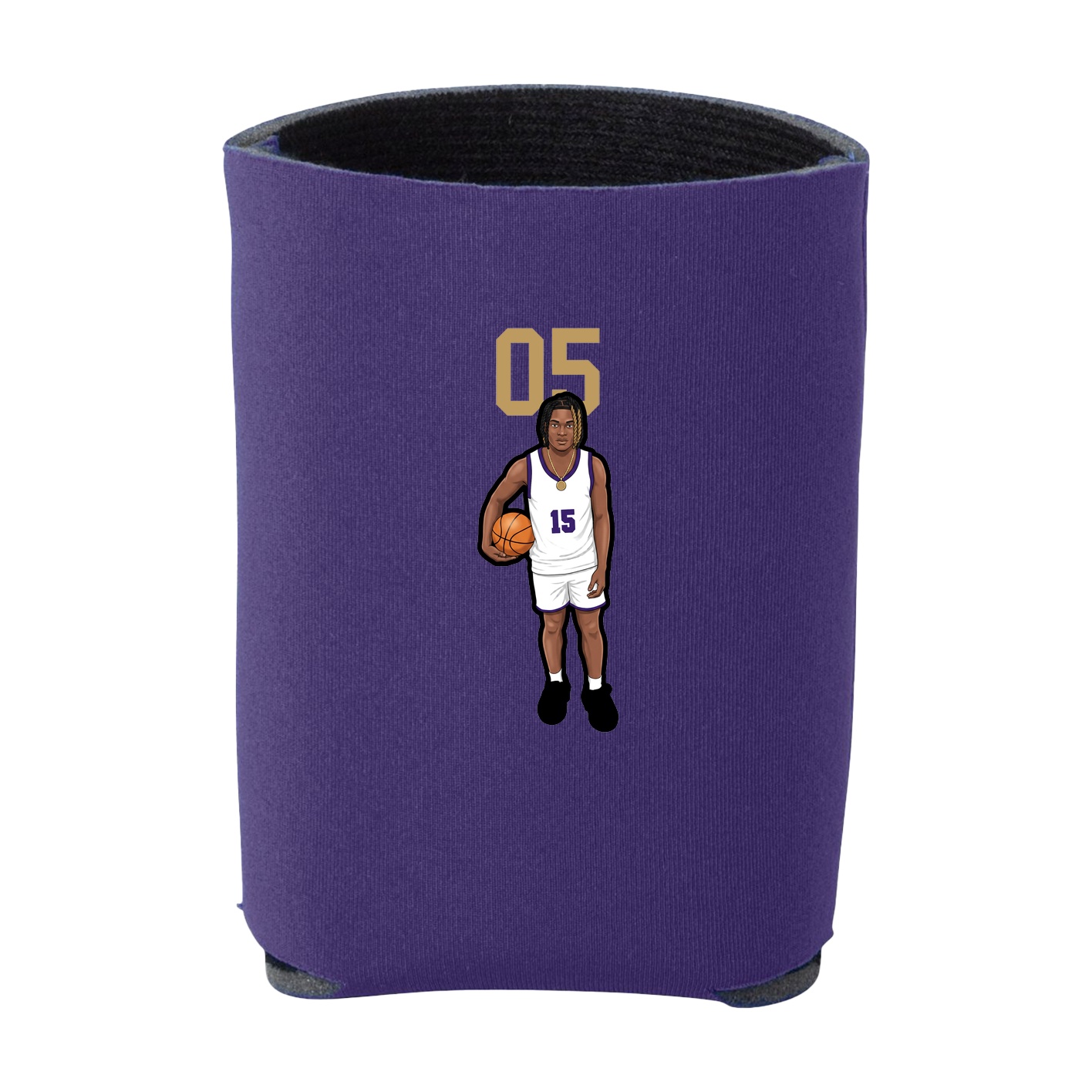 Can Holder — Number Top in Purple