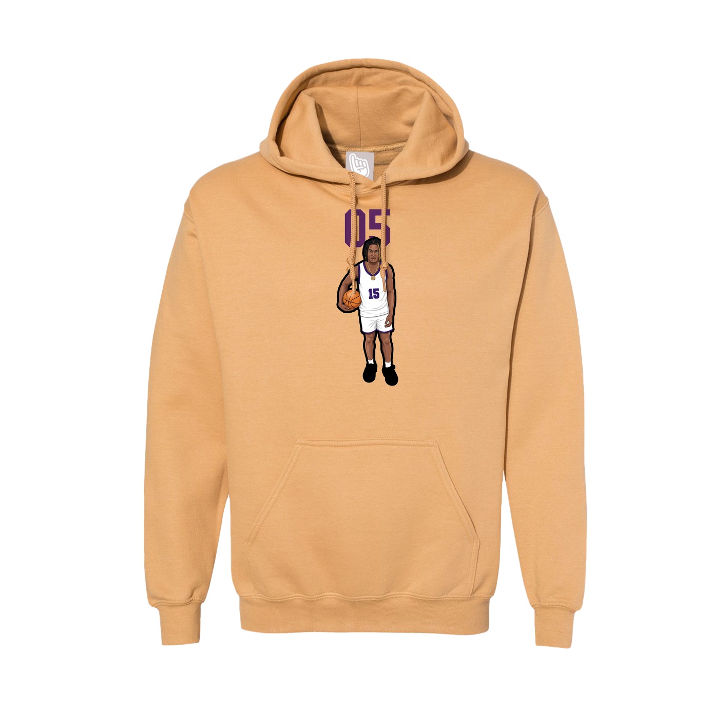 Hoodie — Number Top in Vegas Gold