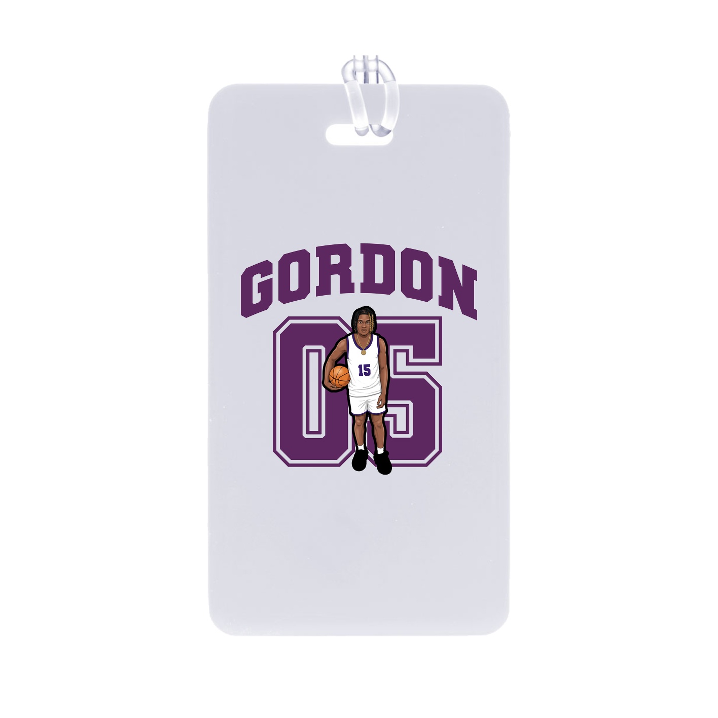 Bag Tag — Number in Classic