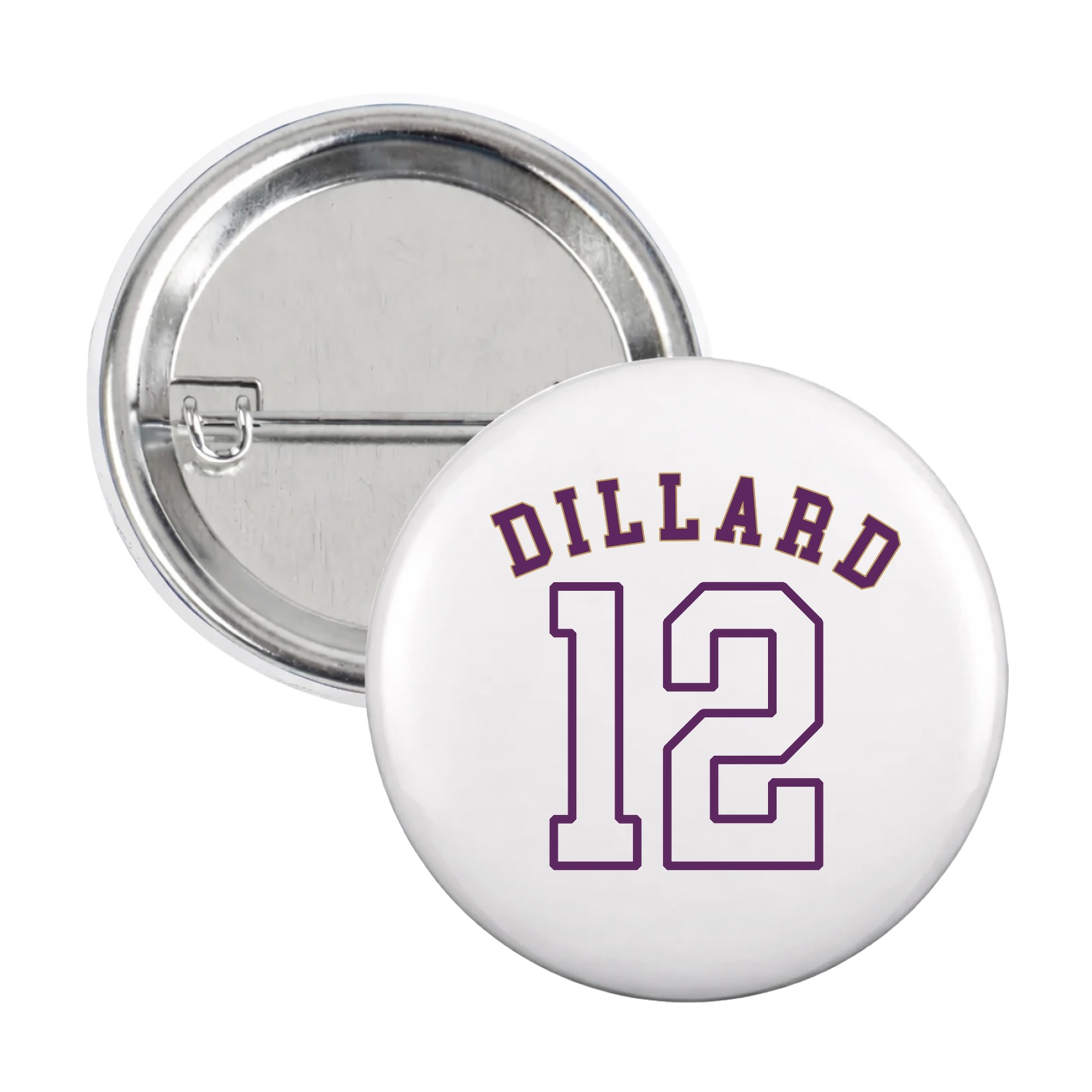 Game Day Button — Shirsey Arch in White