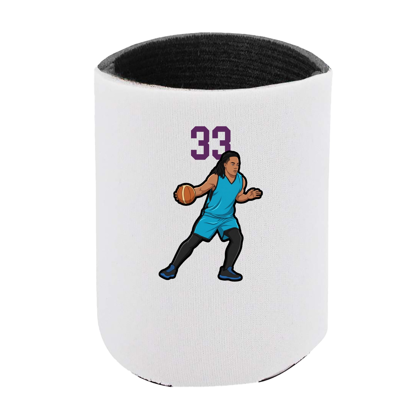Can Holder — Number Top in White