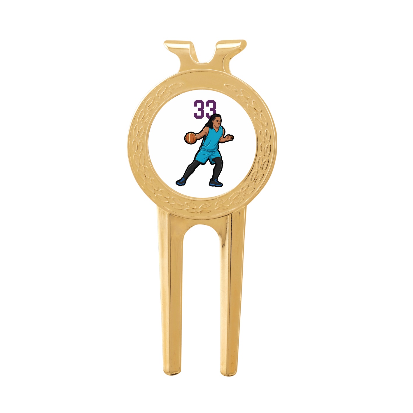 Divot Tool with Ball Marker — Number Top in Classic
