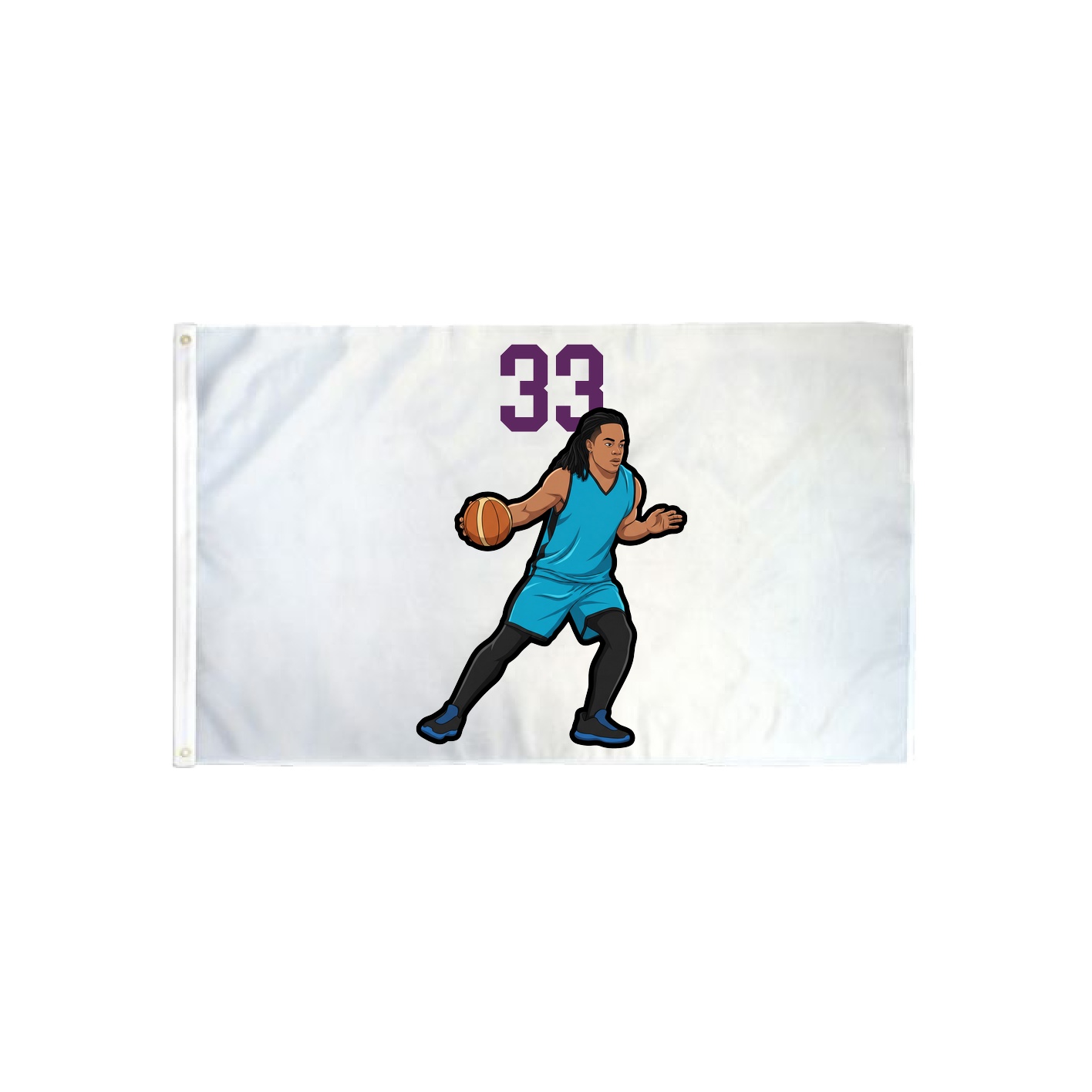 3x5 Flag — Number Top in Classic