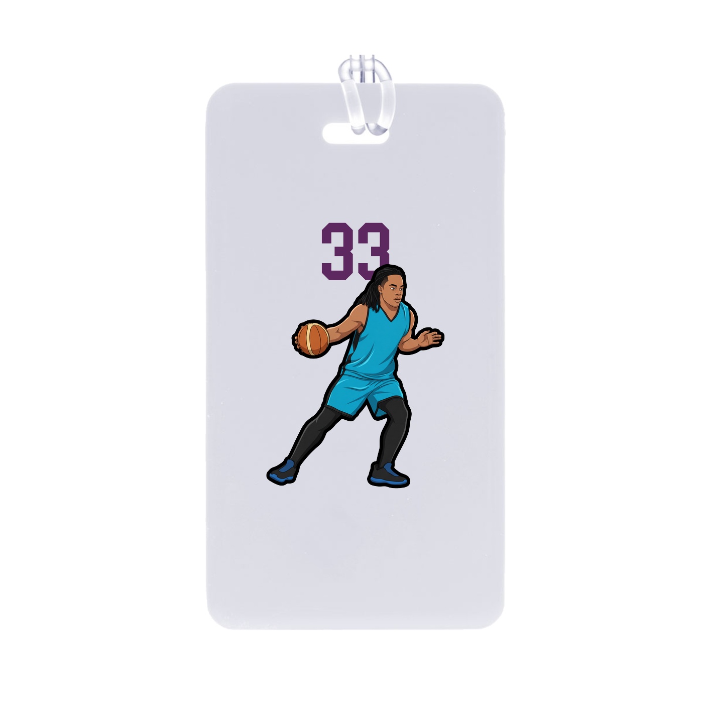 Bag Tag — Number Top in Classic
