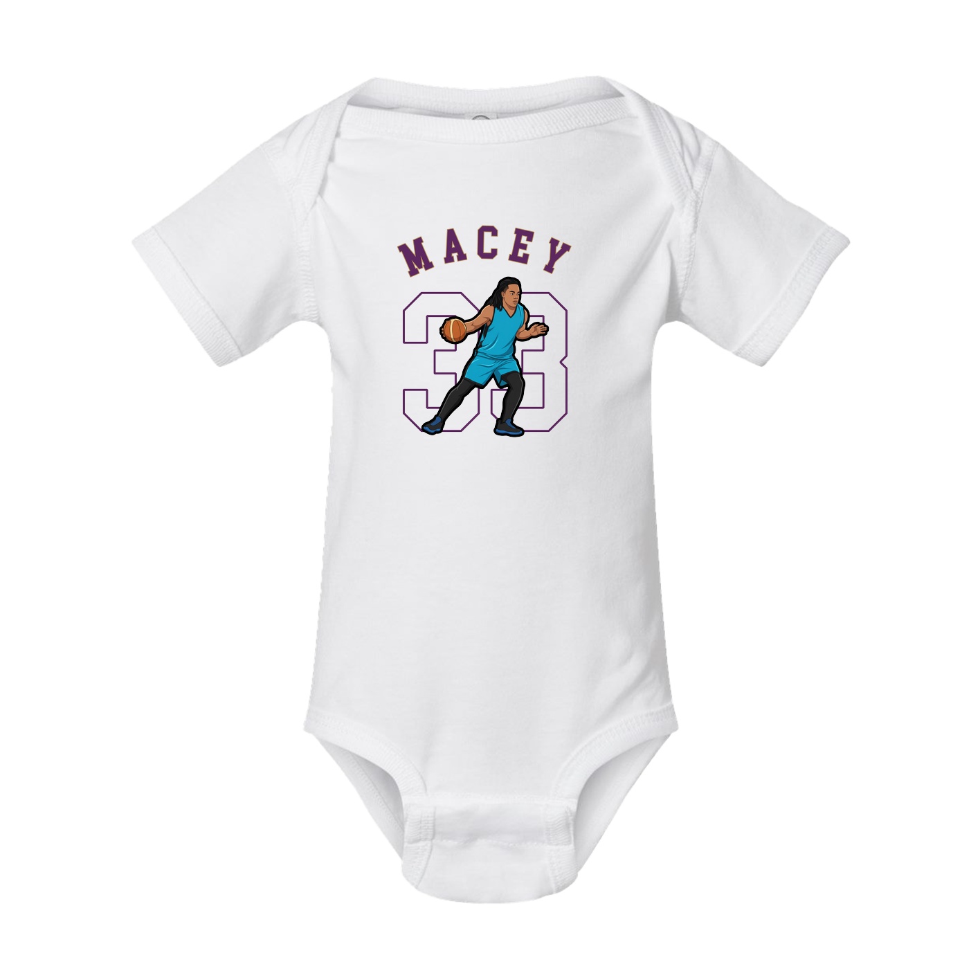 Baby Onesie — Shirsey Arch in White