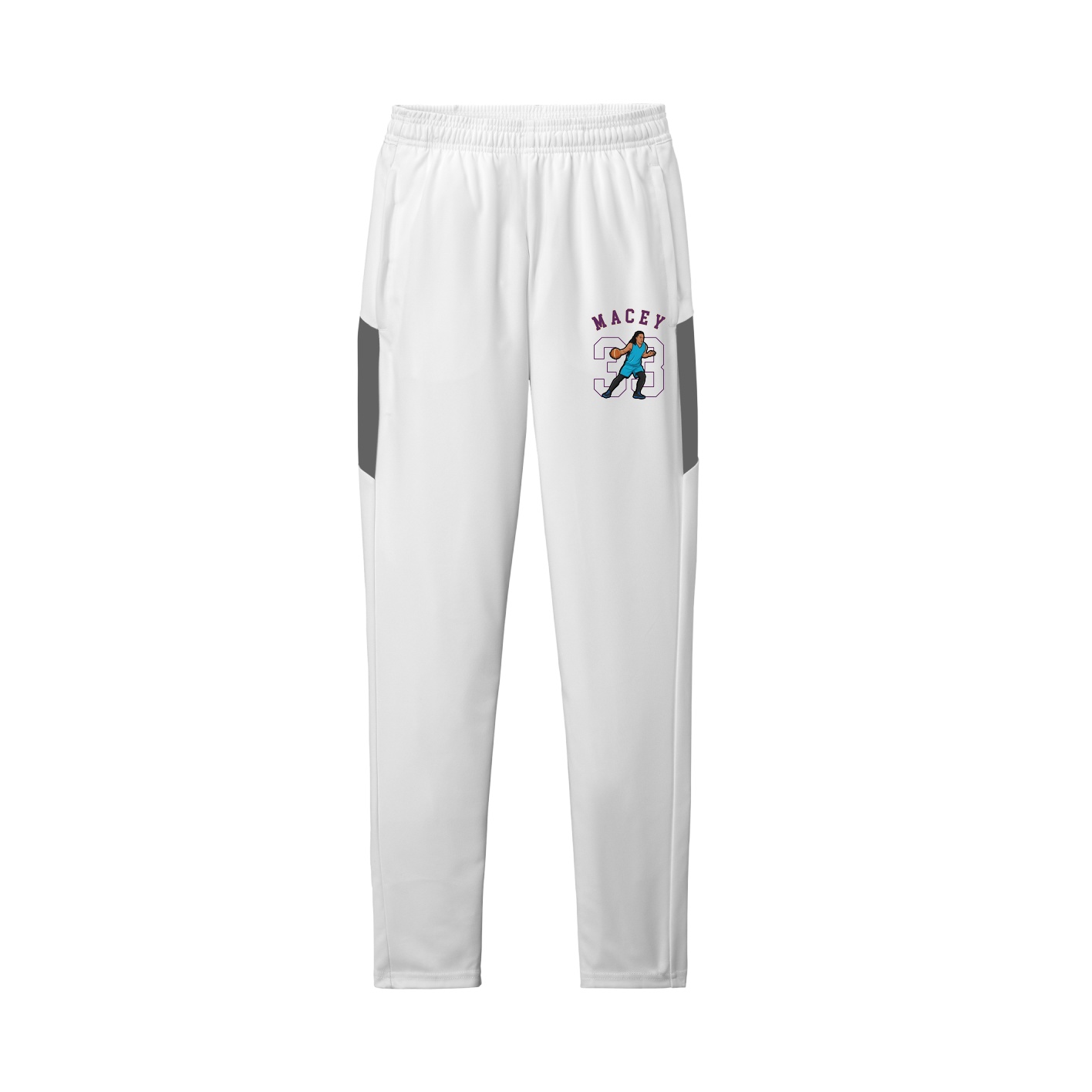 Team Travel Pant — Shirsey Arch in White/Grey