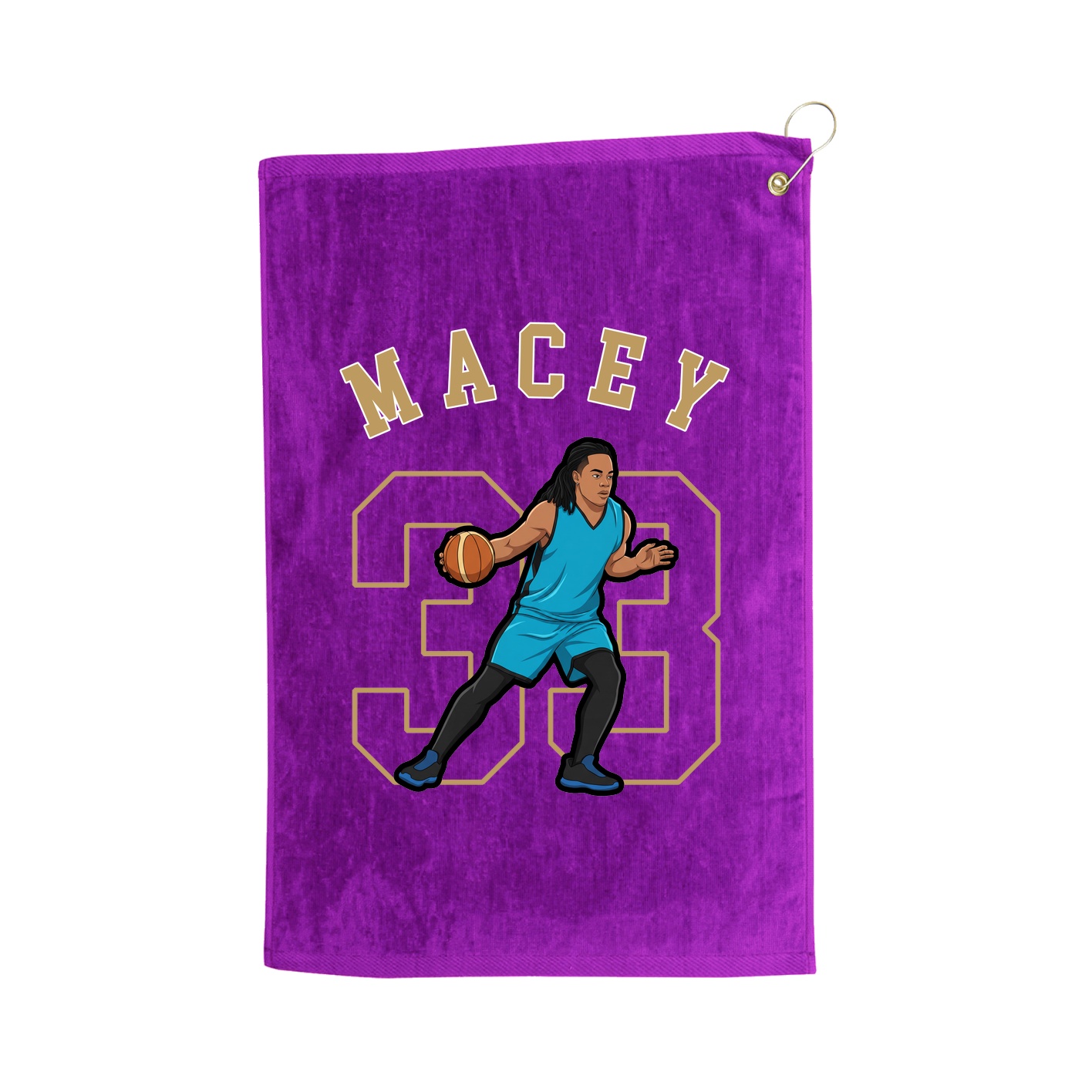 Golf Towel — Shirsey Arch in Purple