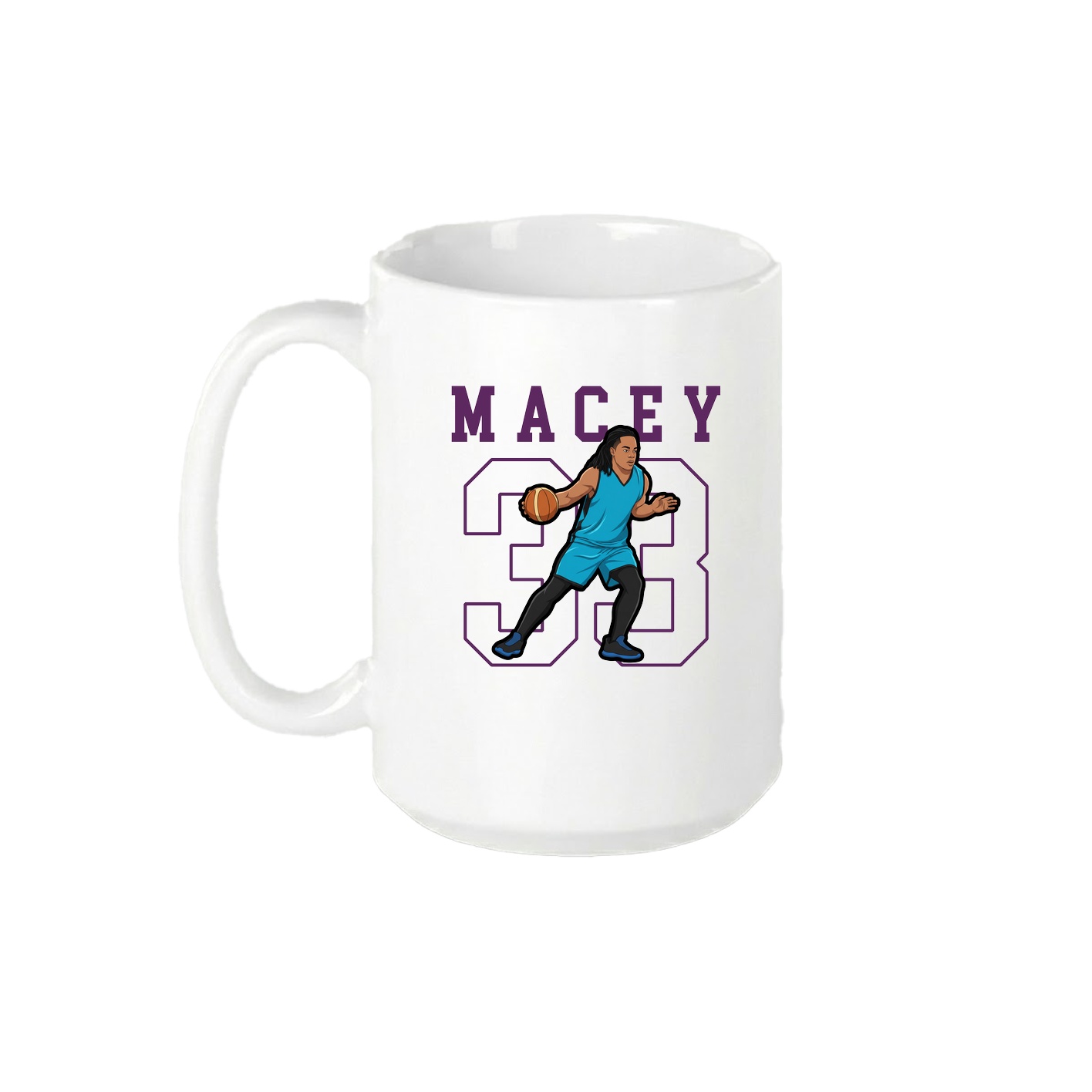 15oz Coffee Mug — Shirsey in White
