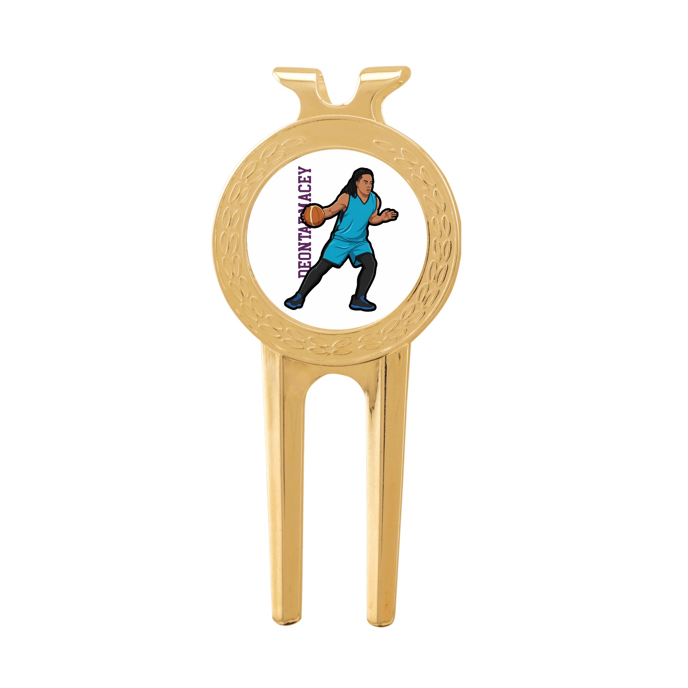 Divot Tool with Ball Marker — Name Vertical in Classic