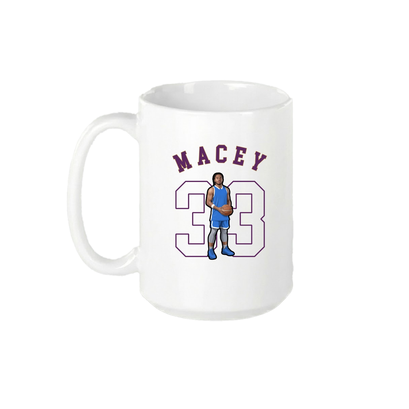 15oz Coffee Mug — Shirsey Arch in White