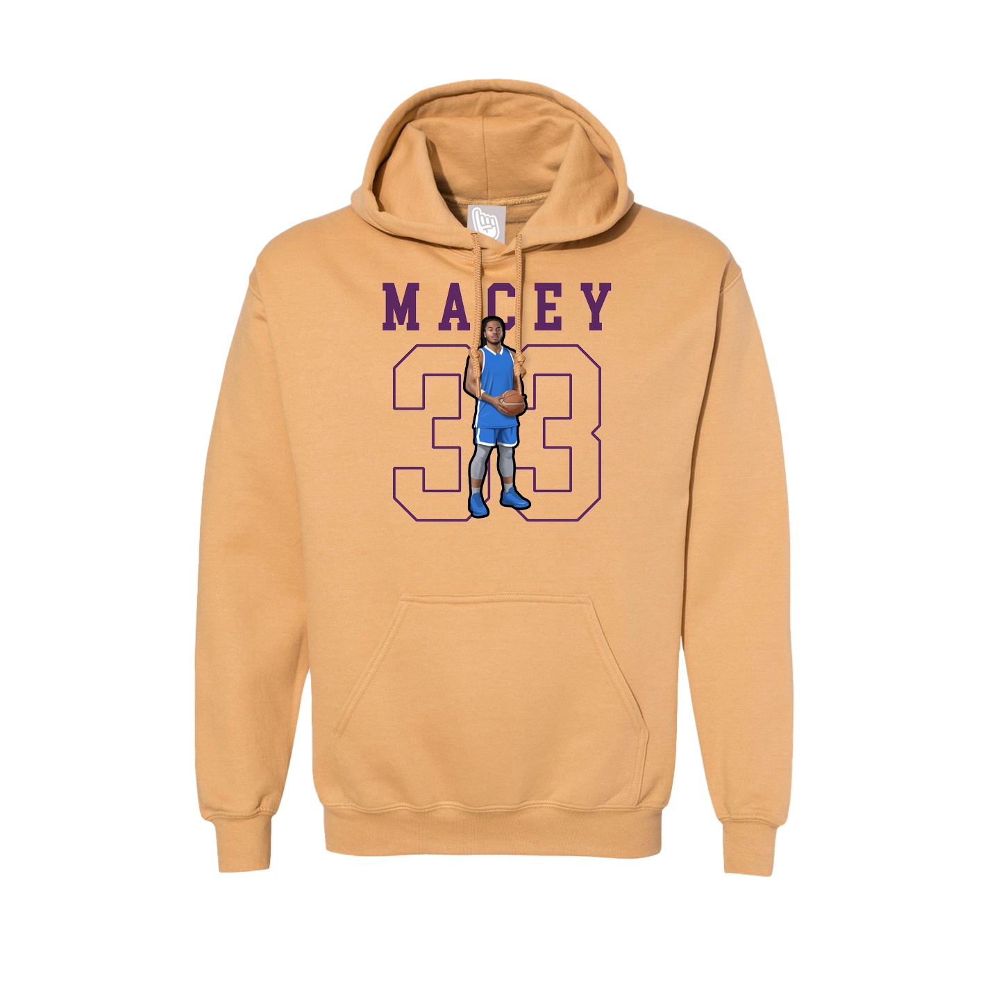 Hoodie — Shirsey in Vegas Gold