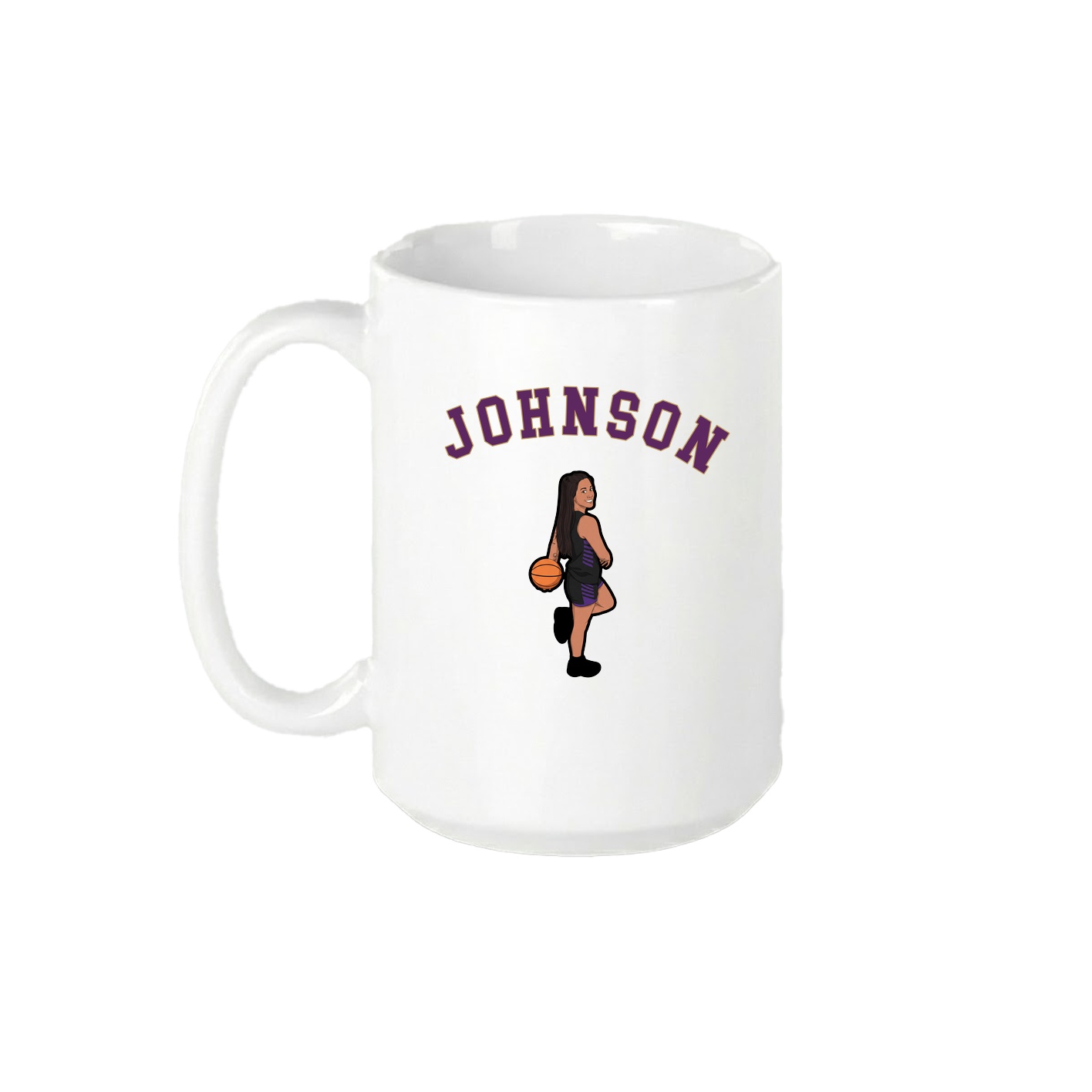 15oz Coffee Mug — Shirsey Arch in White