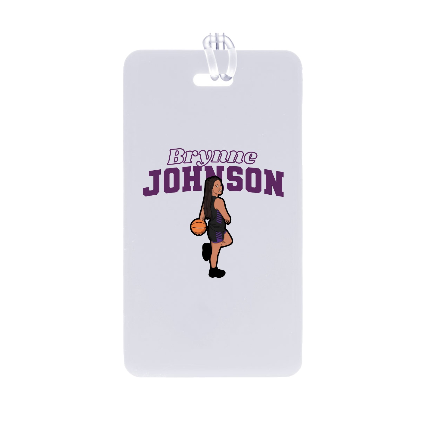 Bag Tag — Name Arch in Classic