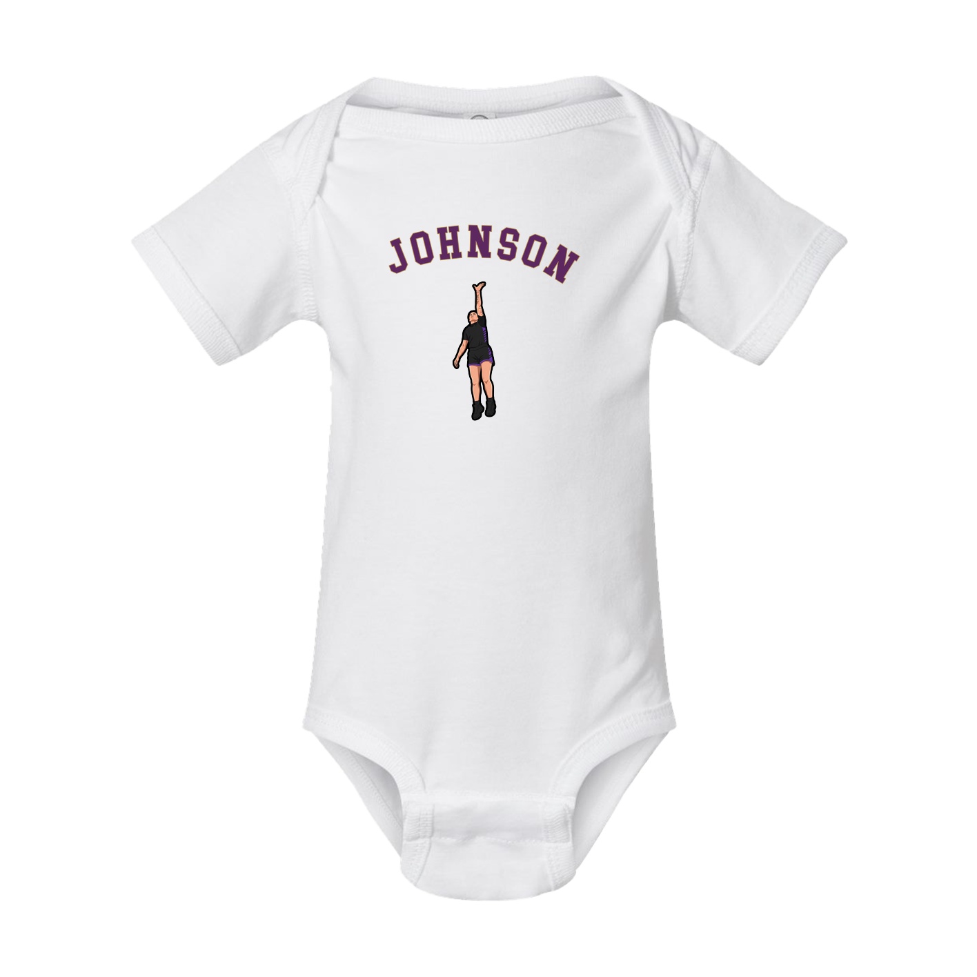 Baby Onesie — Shirsey Arch in White