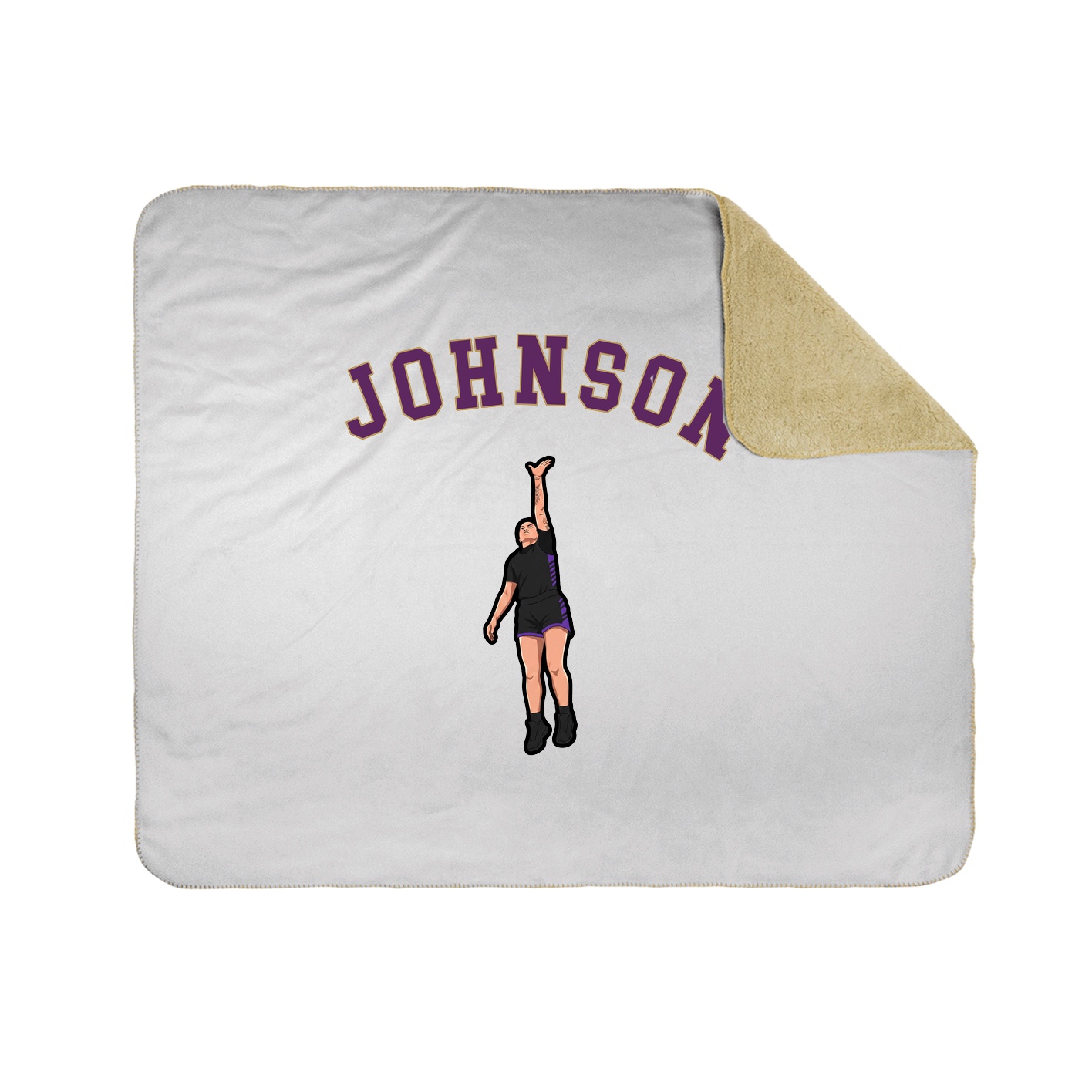 Throw Blanket — Shirsey Arch in White