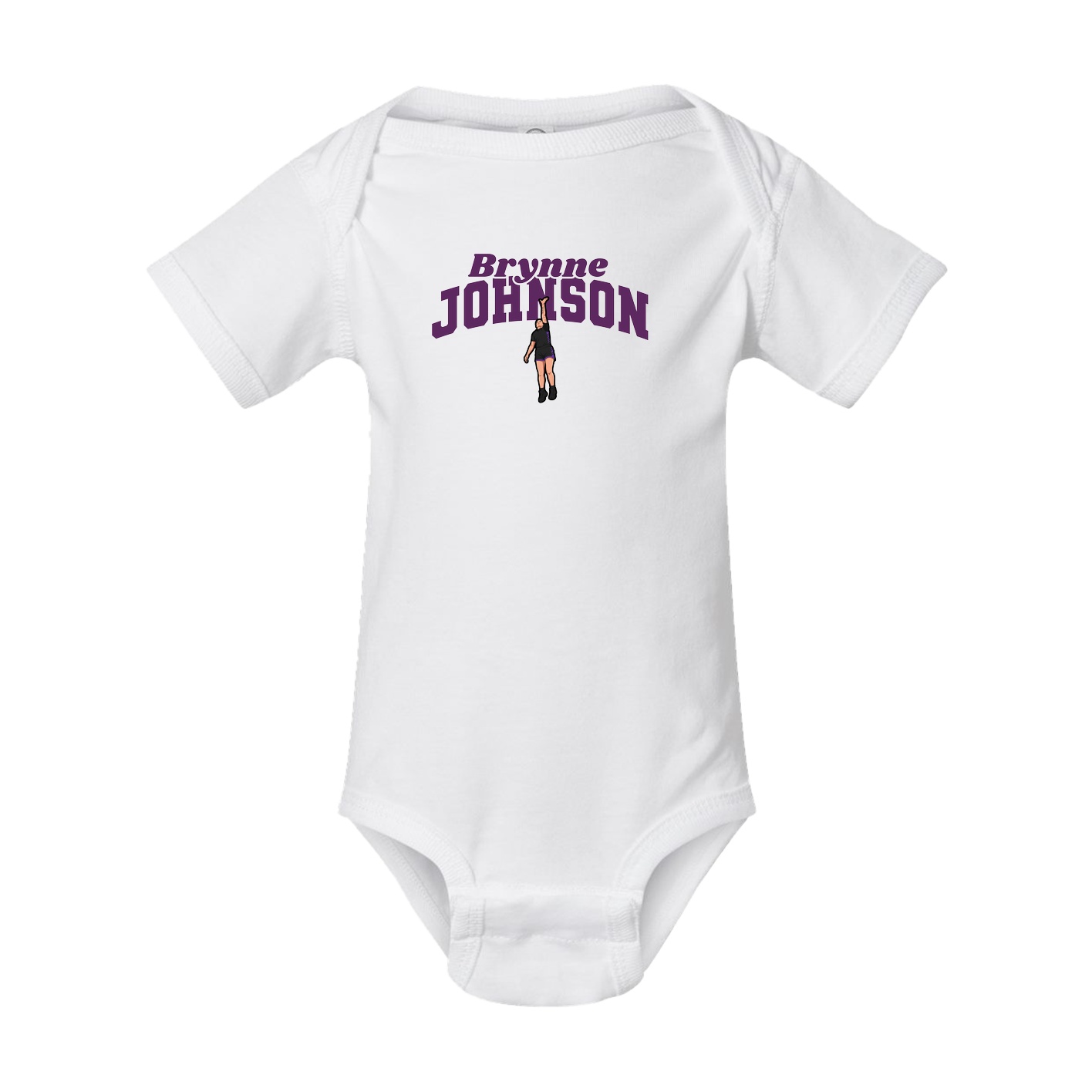 Baby Onesie — Signature Arch in White