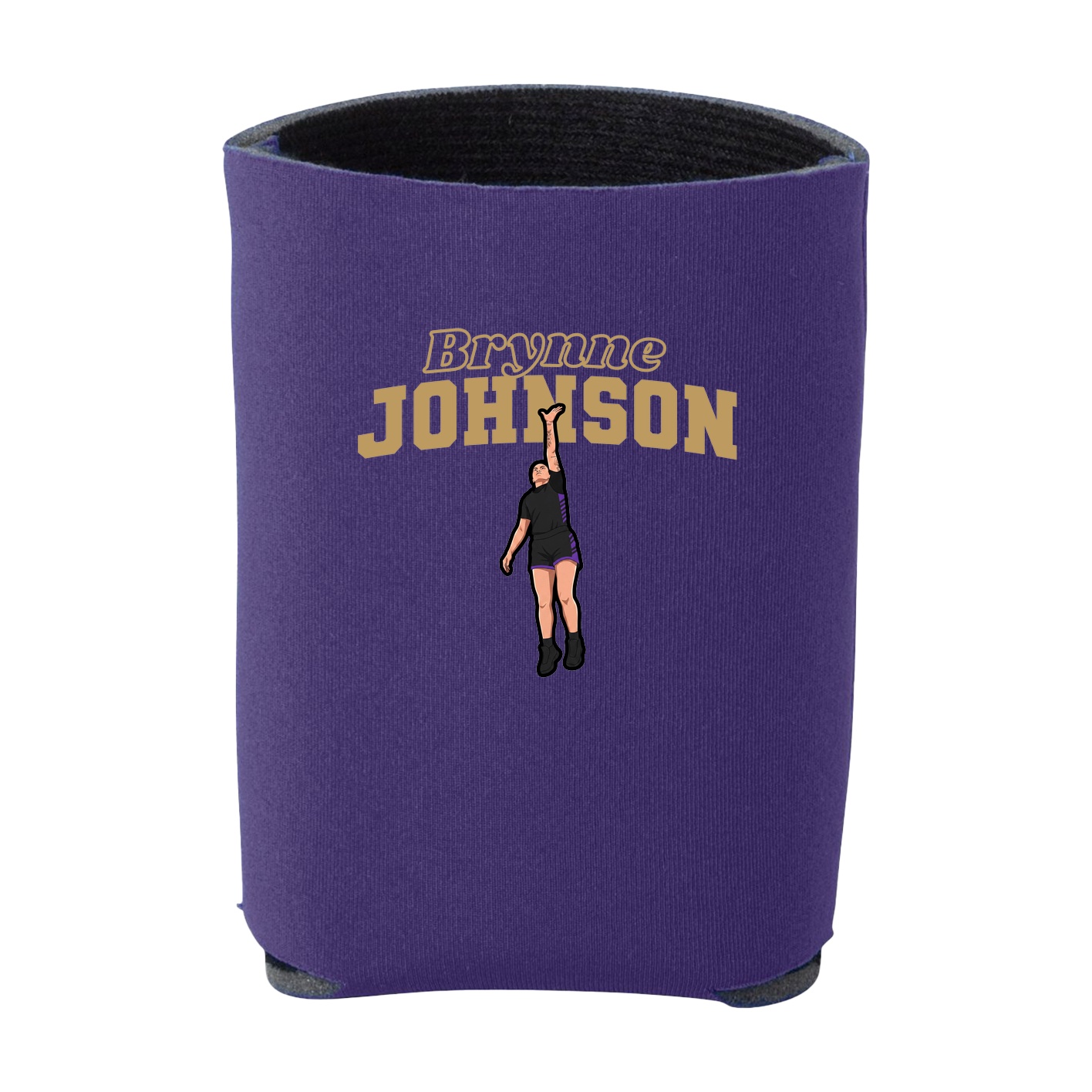 Can Holder — Name Arch in Purple