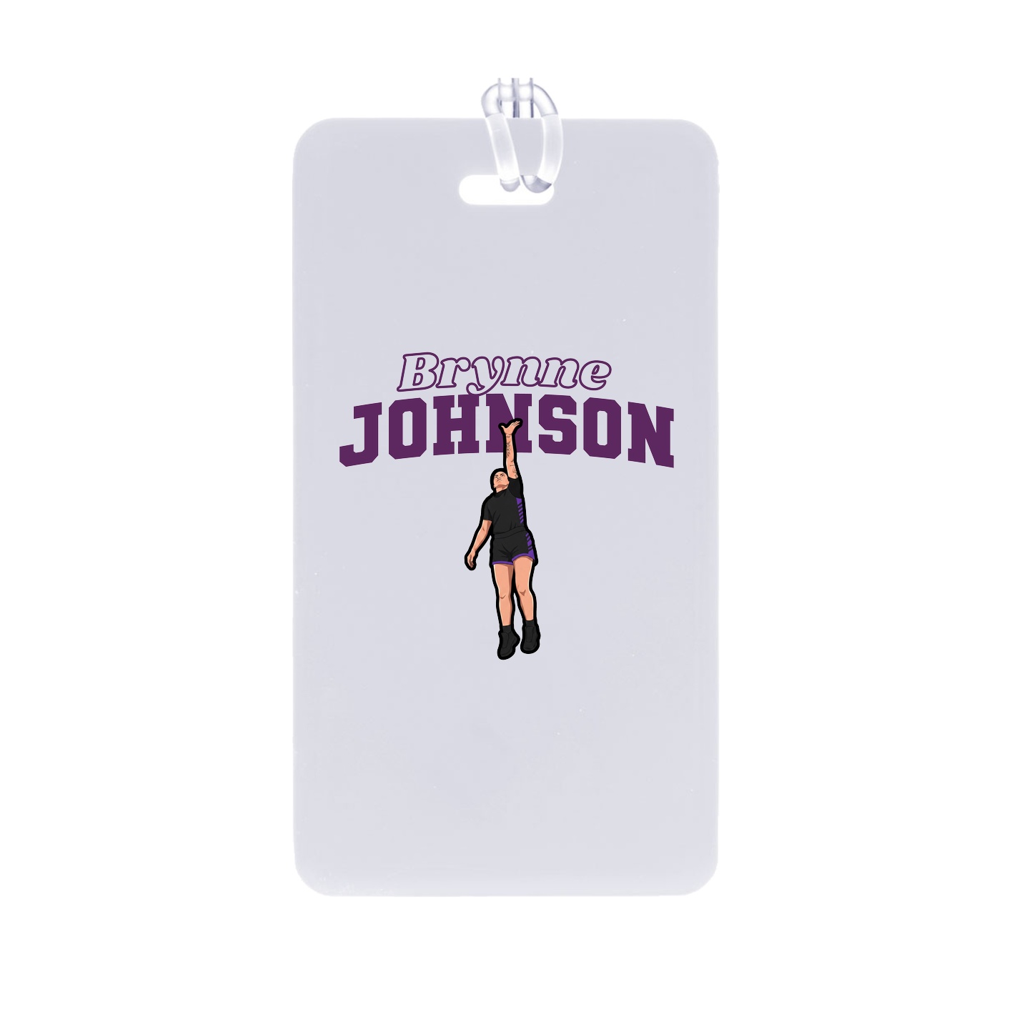 Bag Tag — Name Arch in Classic