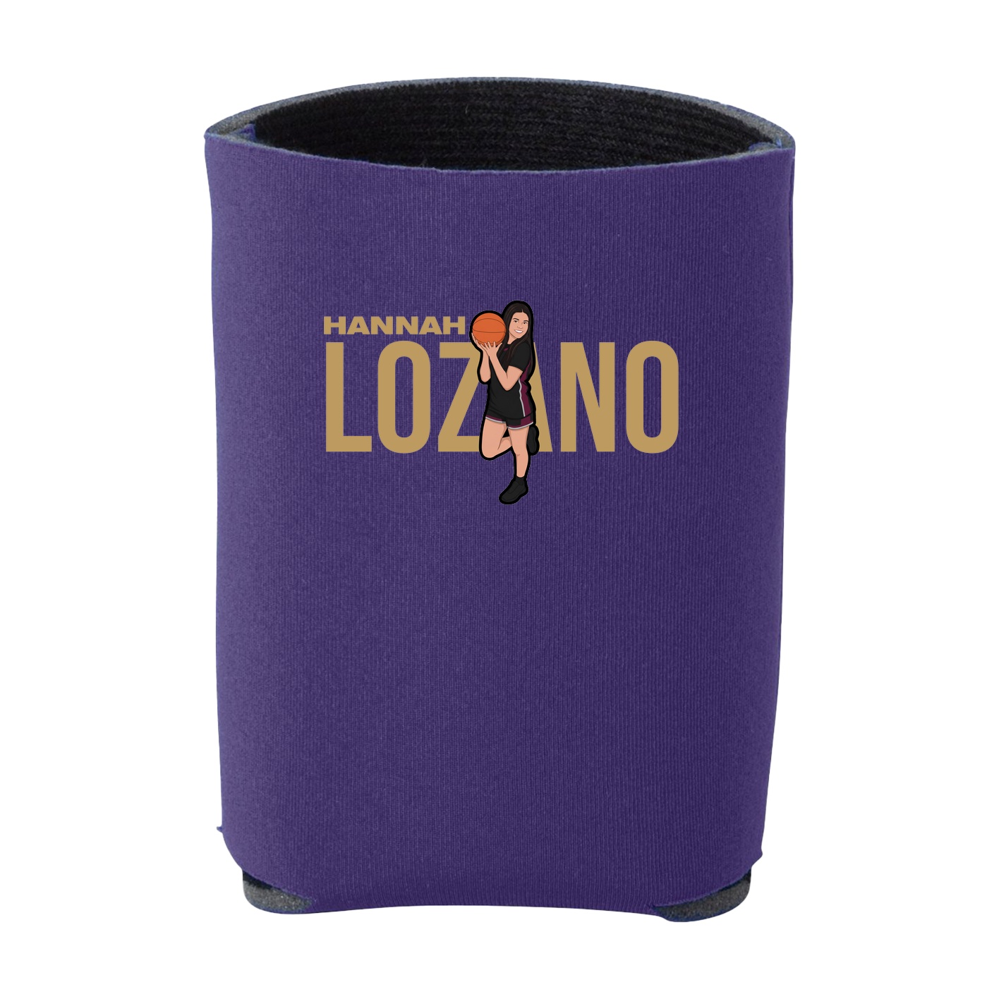 Can Holder — Player Name in Purple