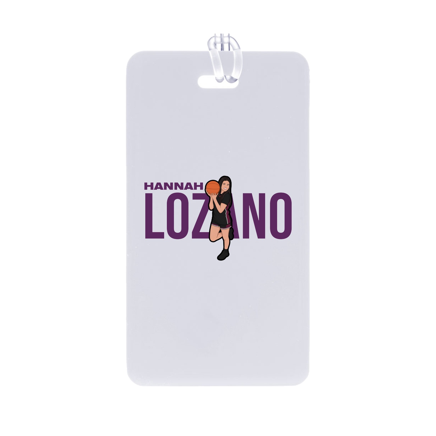 Bag Tag — Player Name in Classic