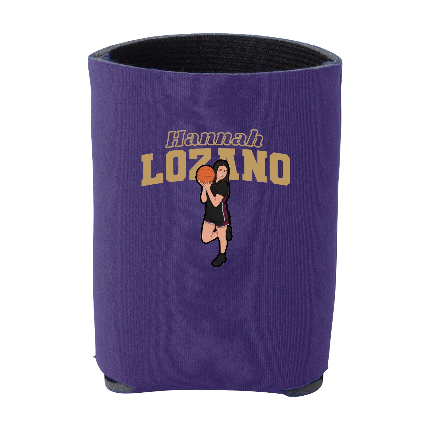 Can Holder — Name Arch in Purple