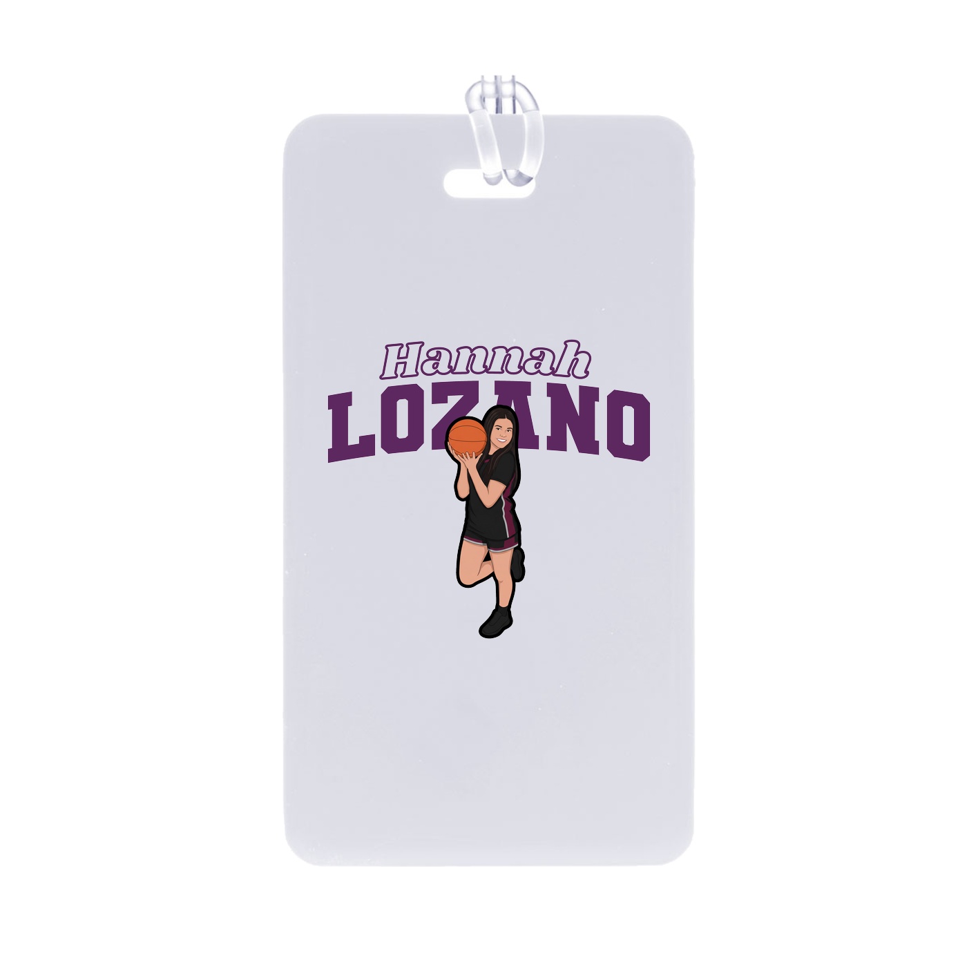 Bag Tag — Name Arch in Classic
