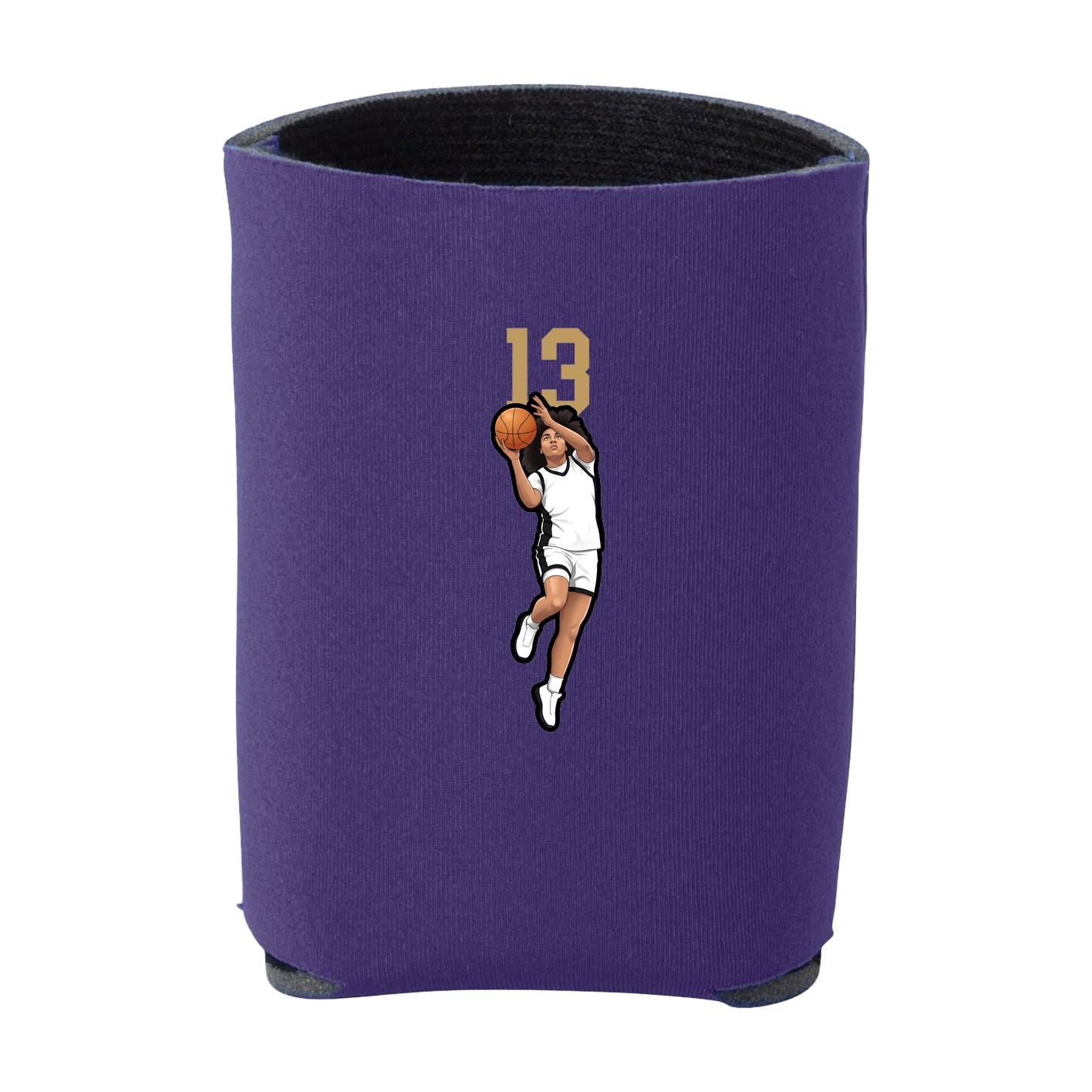Can Holder — Number Top in Purple