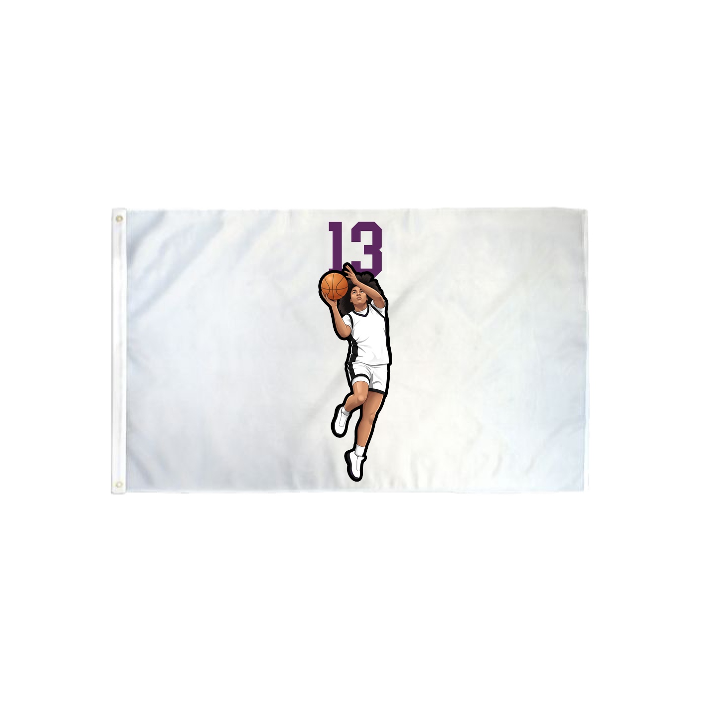 3x5 Flag — Number Top in Classic