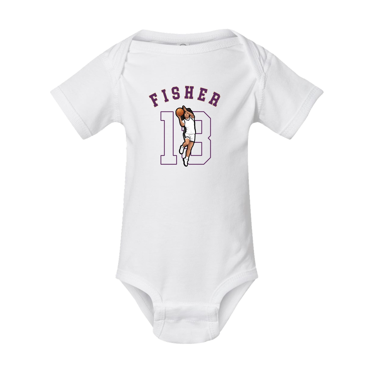 Baby Onesie — Shirsey Arch in White