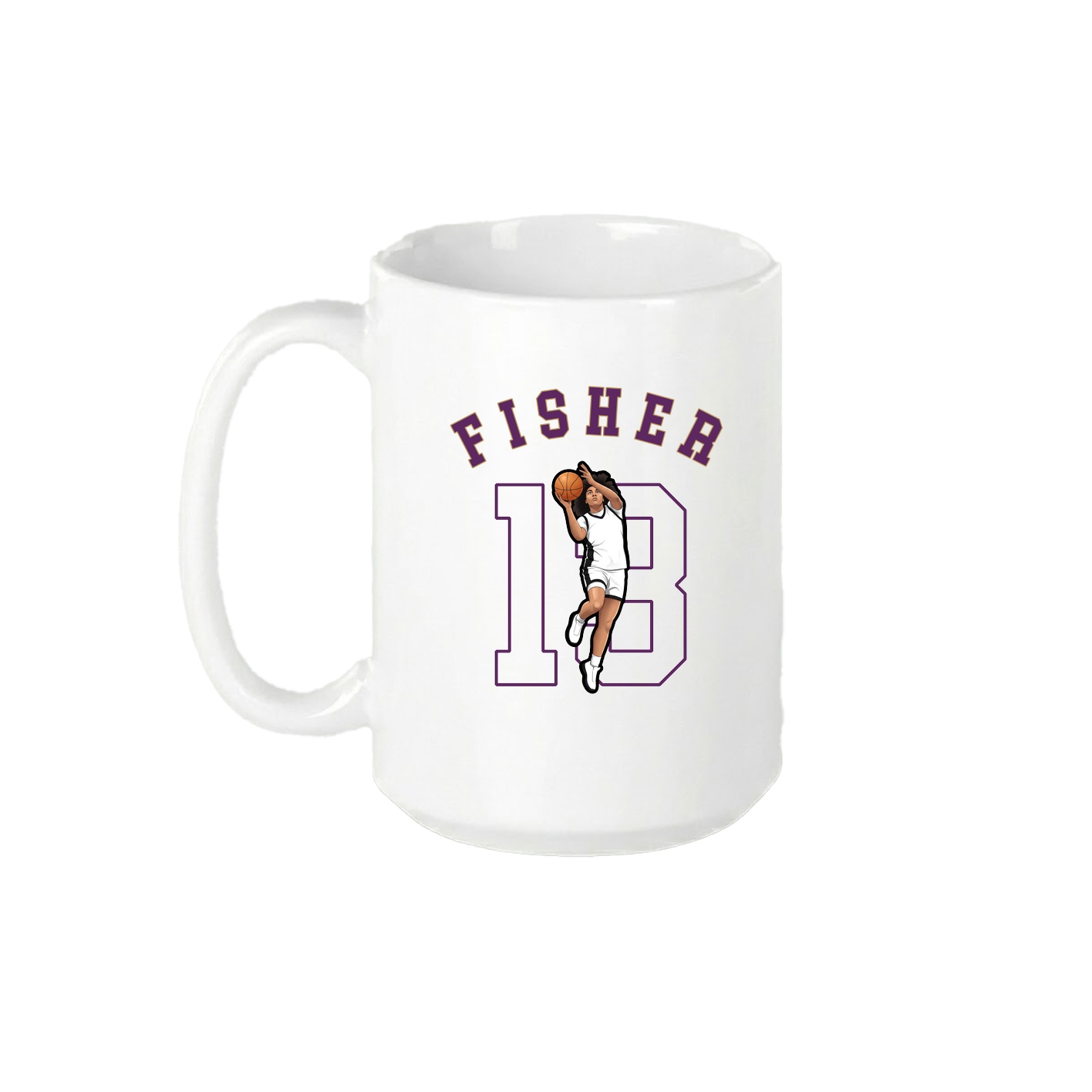15oz Coffee Mug — Shirsey Arch in White