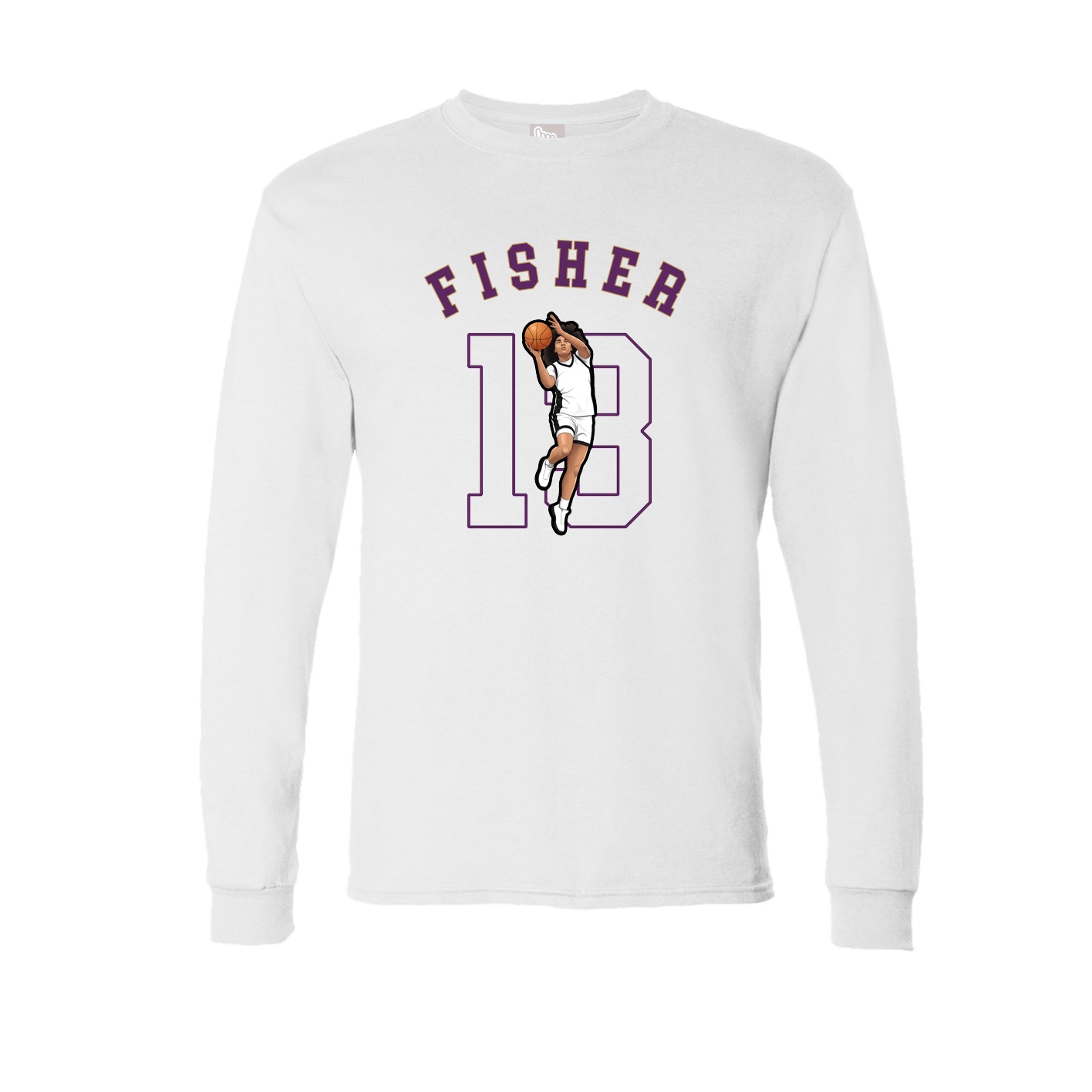 Long Sleeve Tee — Shirsey Arch in White