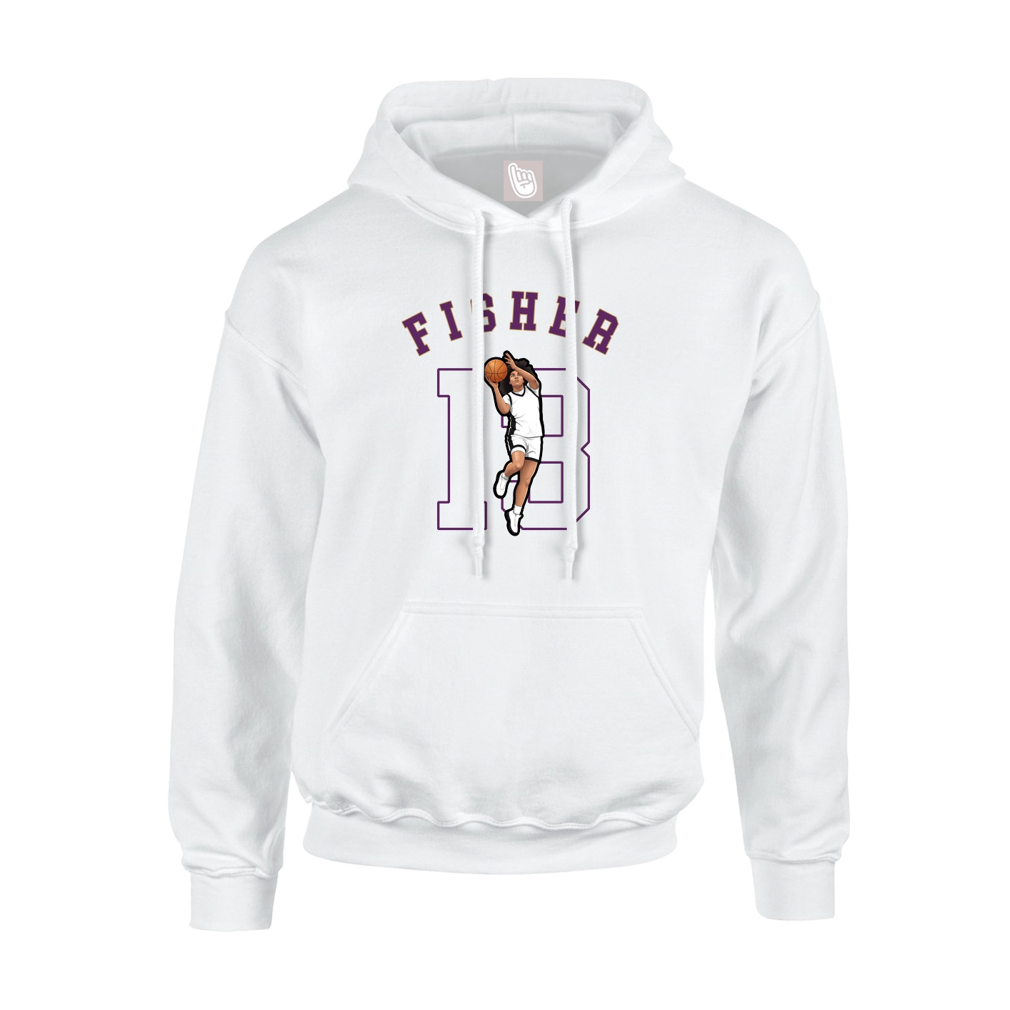 Hoodie — Shirsey Arch in White