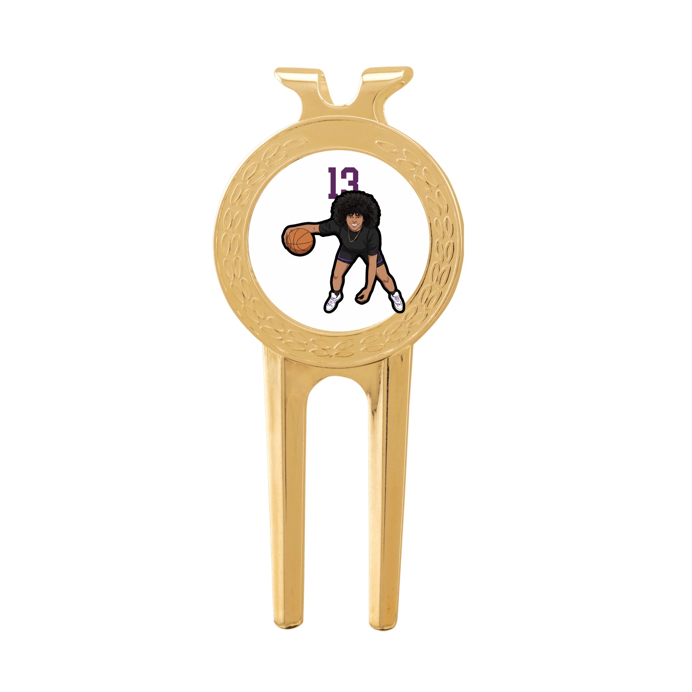 Divot Tool with Ball Marker — Number Top in Classic
