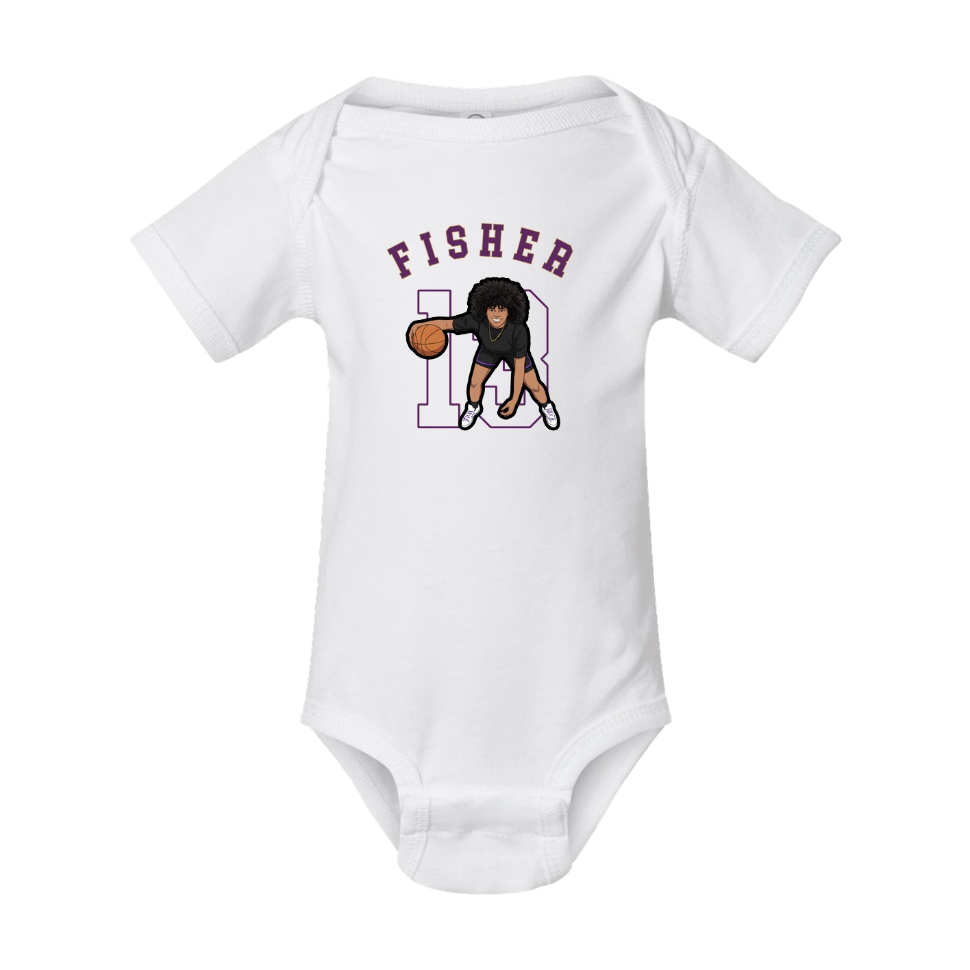 Baby Onesie — Shirsey Arch in White