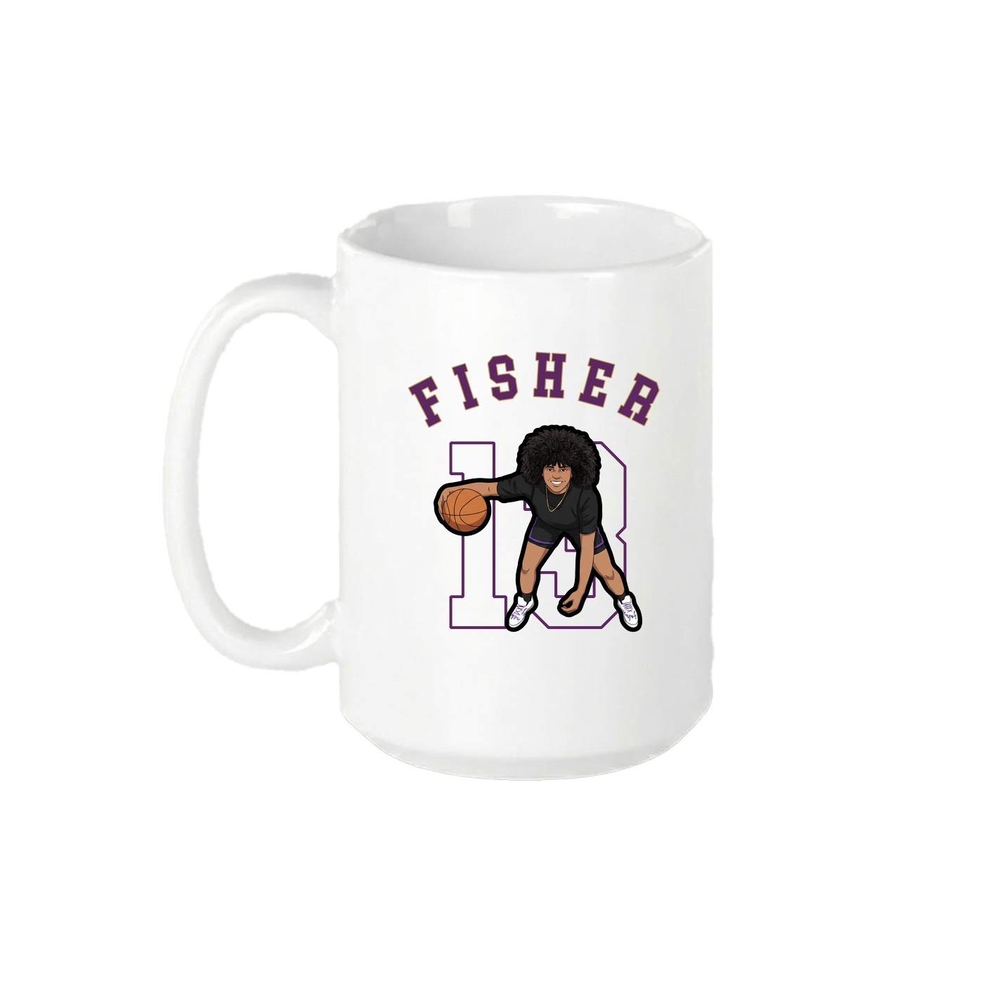 15oz Coffee Mug — Shirsey Arch in White