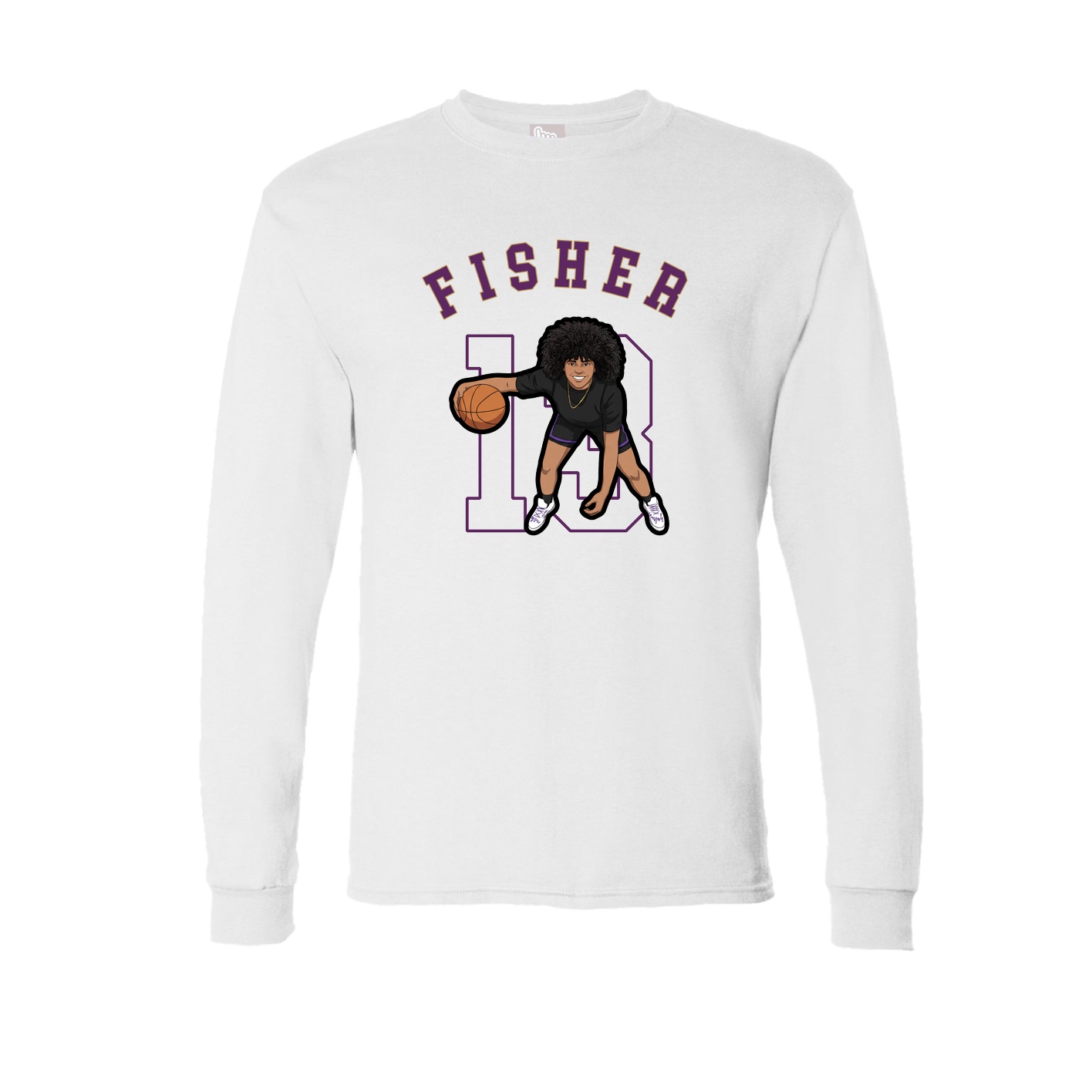 Long Sleeve Tee — Shirsey Arch in White