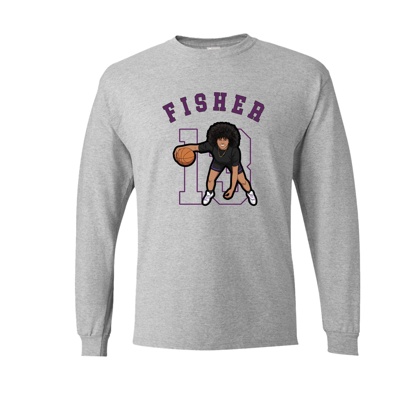 Long Sleeve Tee — Shirsey Arch in Grey