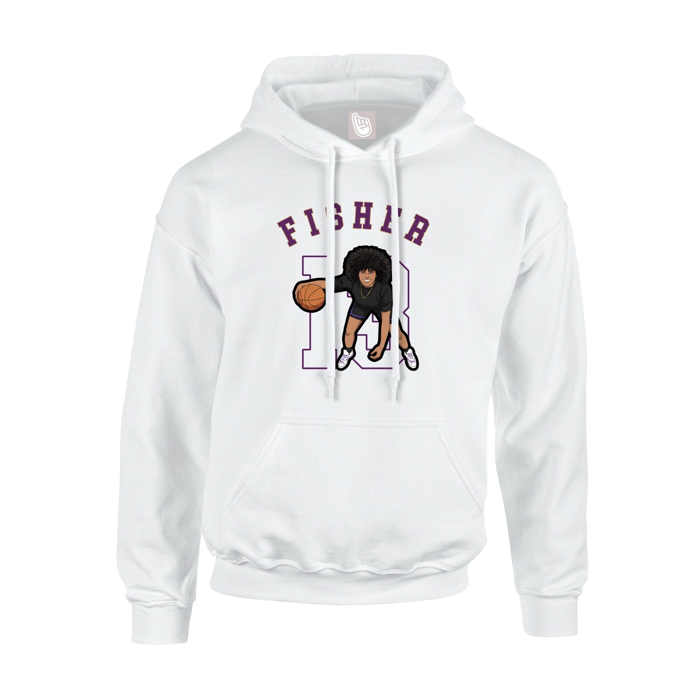 Hoodie — Shirsey Arch in White