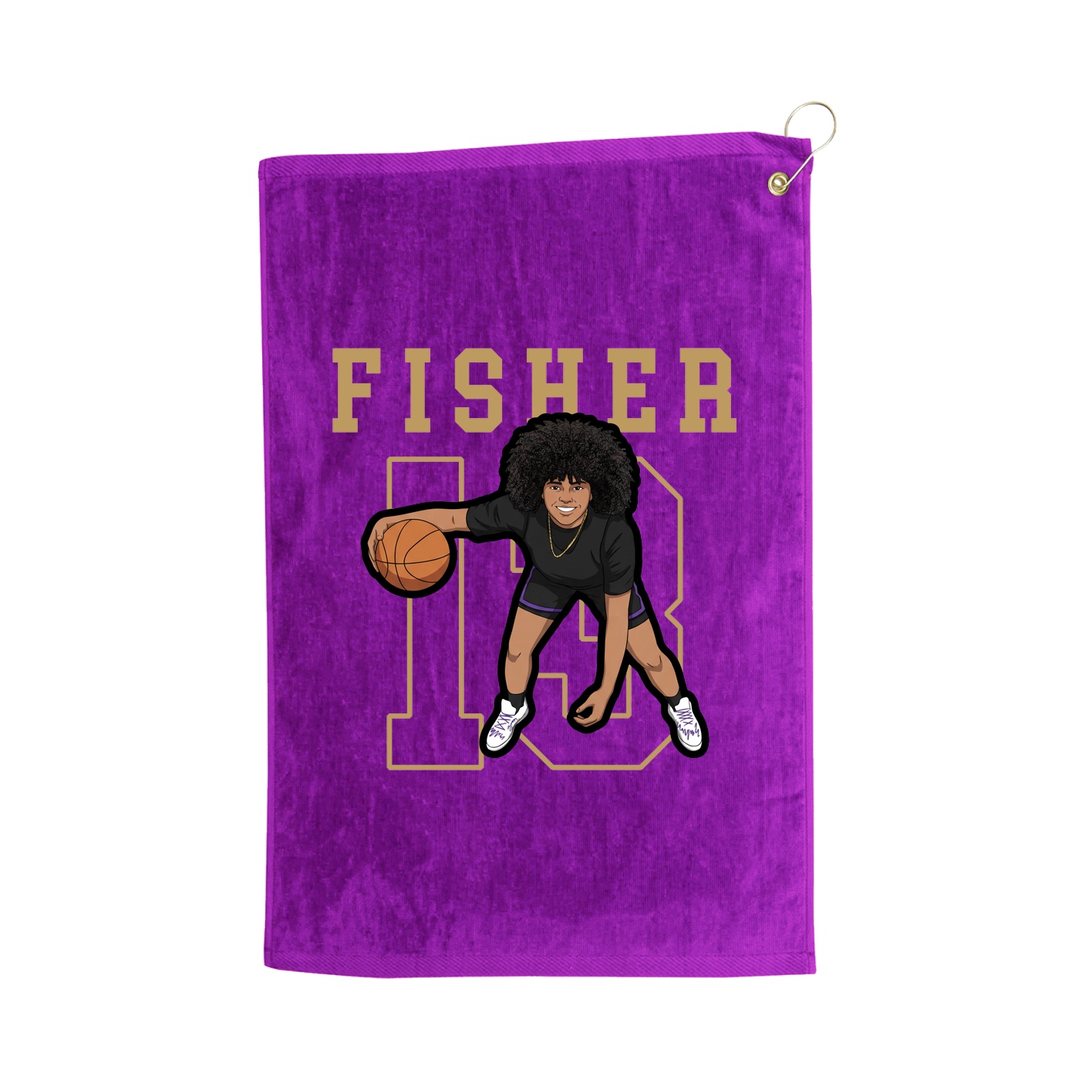 Golf Towel — Shirsey in Purple