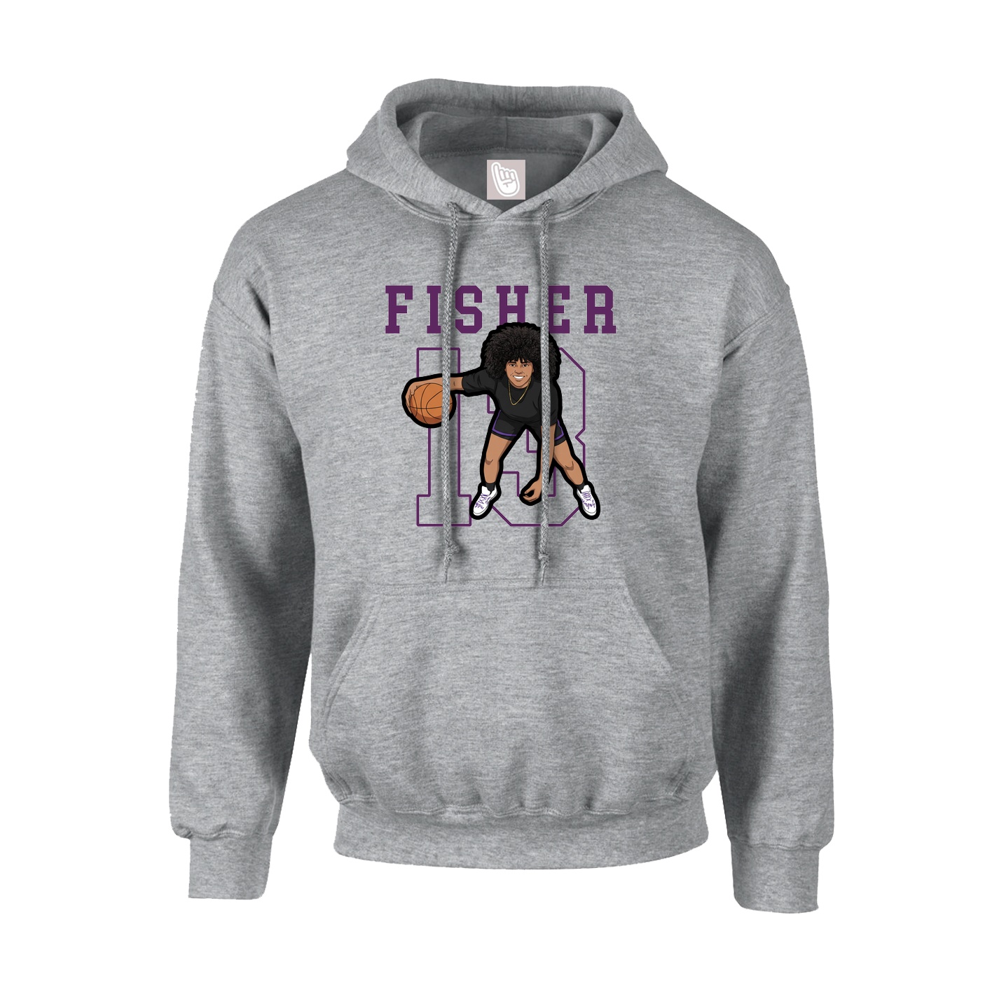 Hoodie — Shirsey in Grey
