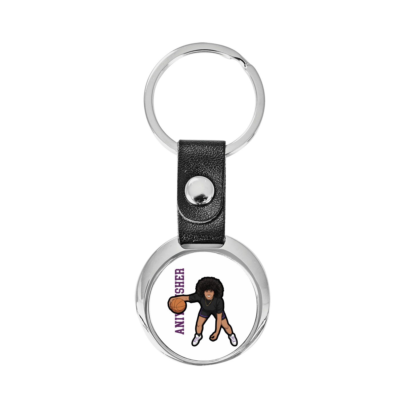 Key Chain — Name Vertical in Classic