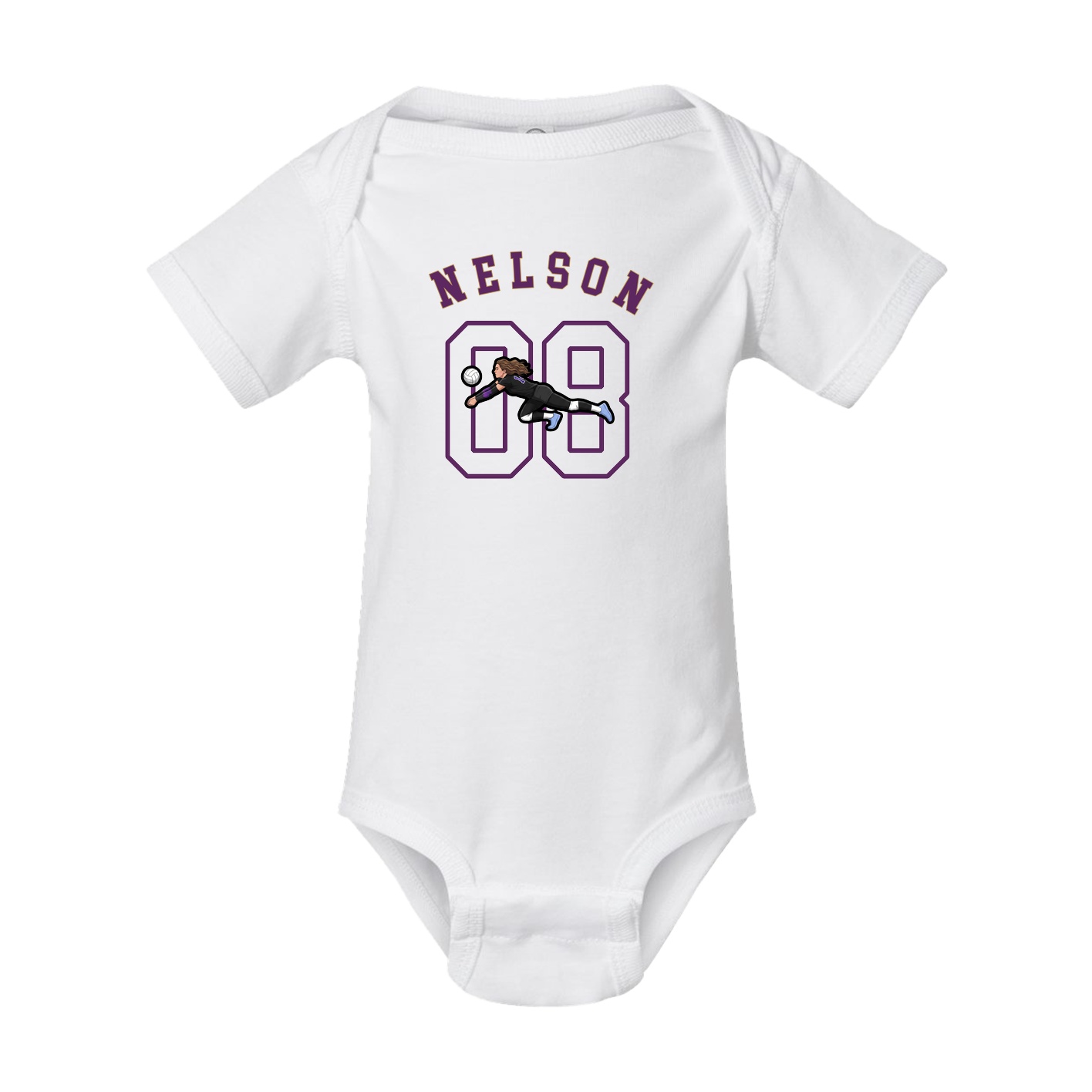 Baby Onesie — Shirsey Arch in White