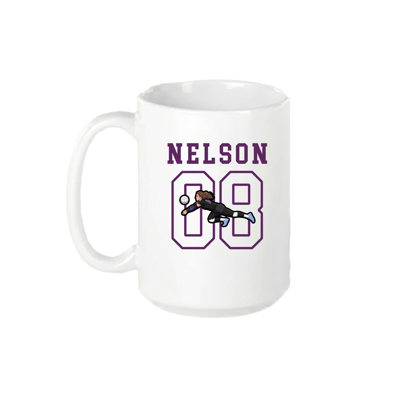 15oz Coffee Mug — Shirsey in White