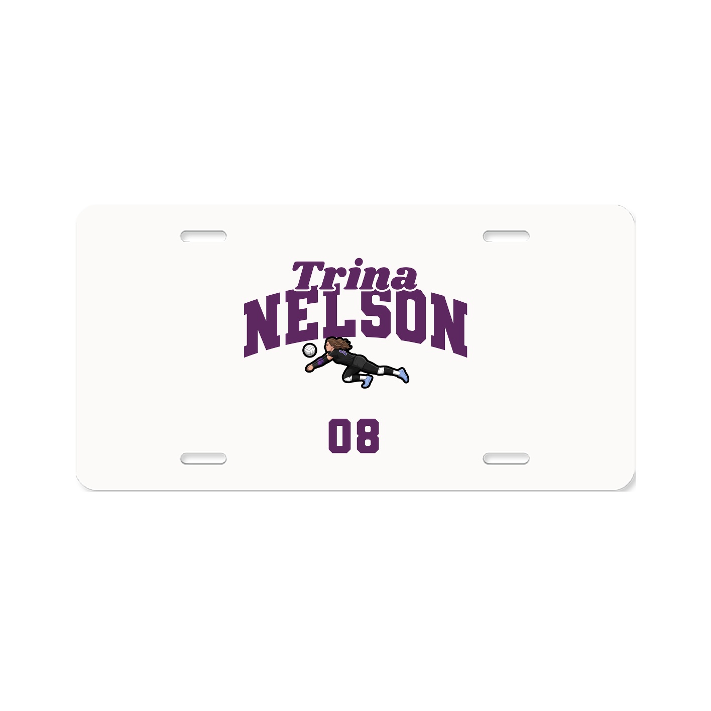 License Plate — Signature Arch in Classic