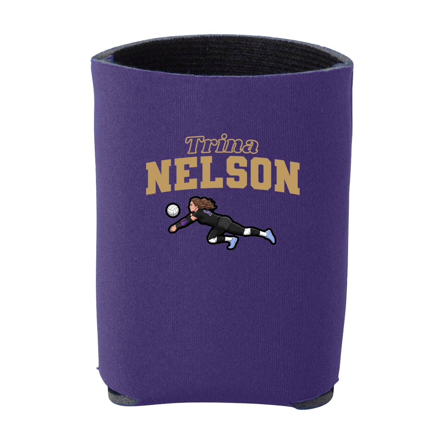 Can Holder — Name Arch in Purple