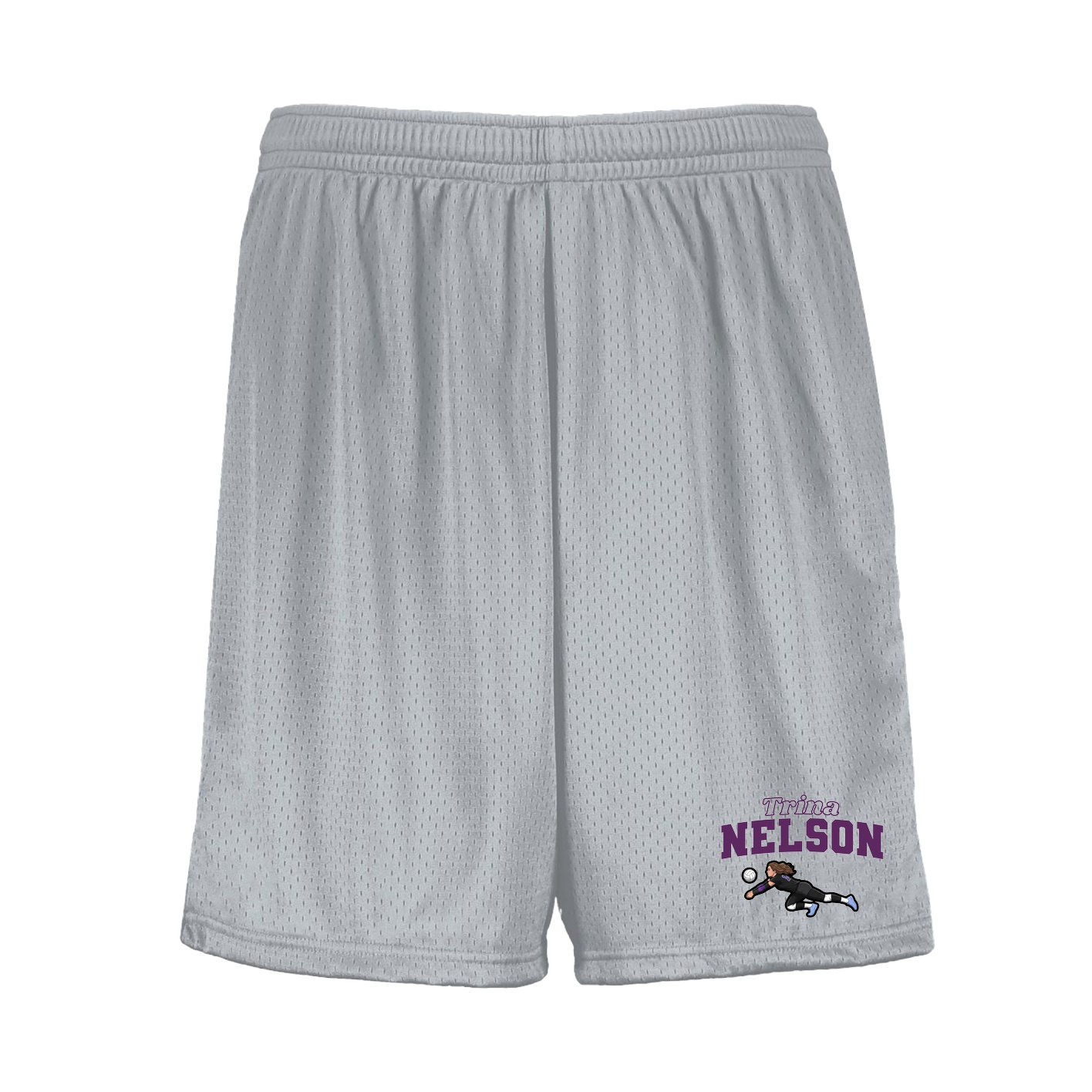 Shorts — Name Arch in Silver