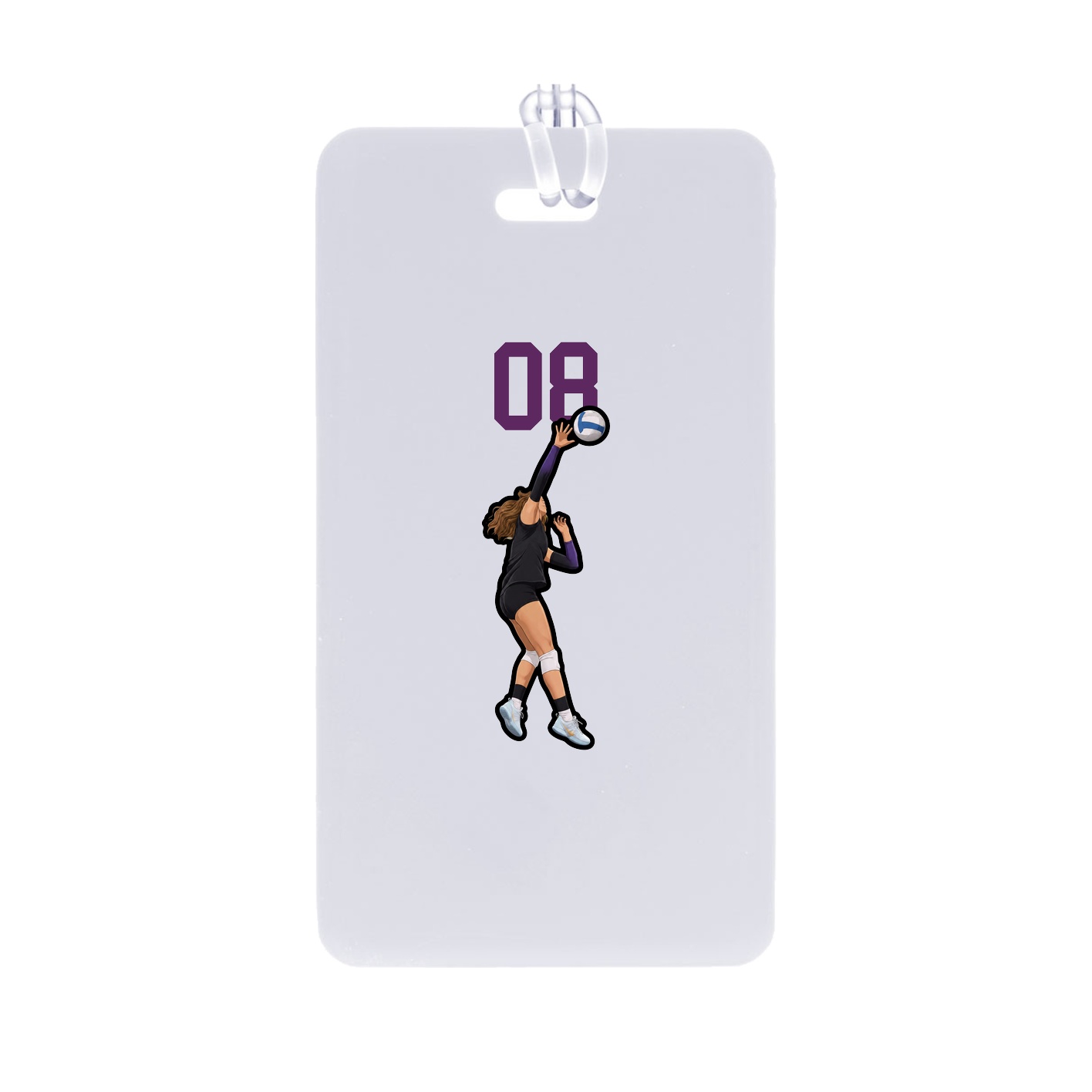 Bag Tag — Number Top in Classic